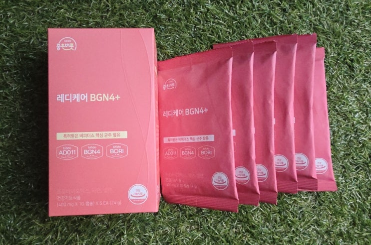 좋은버릇 레디케어 BGN4+ 비피더스 여성유산균 내몸이 소중한 갱년기