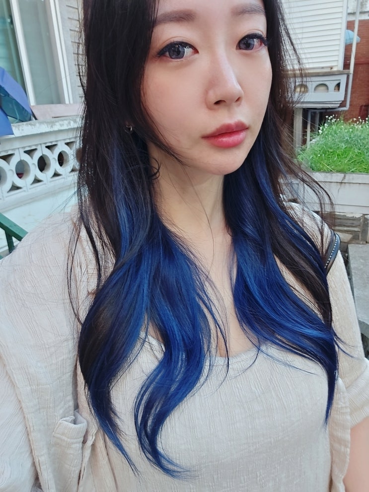 에이치블리스 별내역점 시크릿투톤 코발트블루 나리부원장님 케어 후기