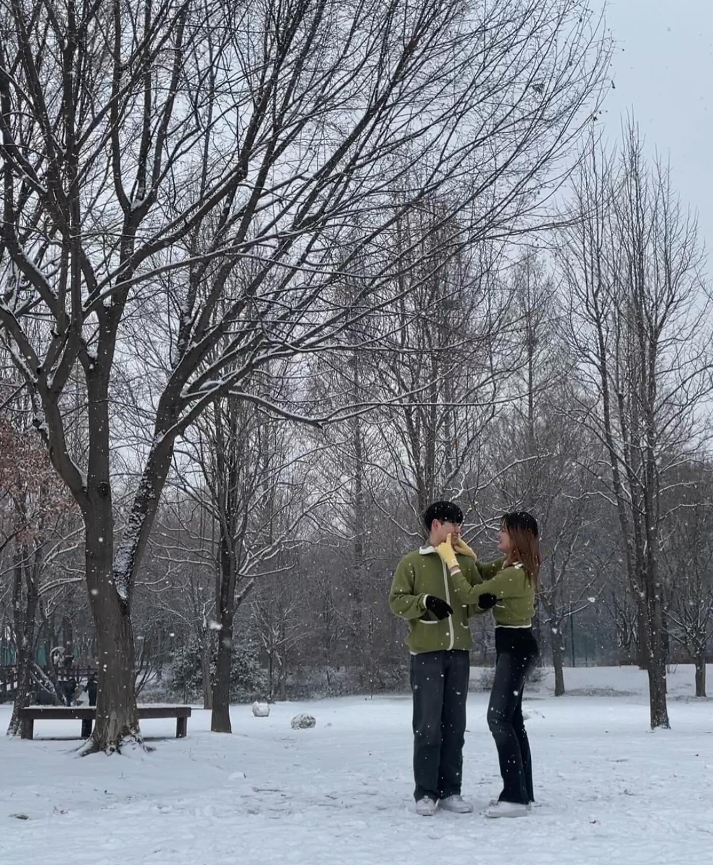 예상치 못한 눈이였지만 제일 기억에 남을 ☃️💚