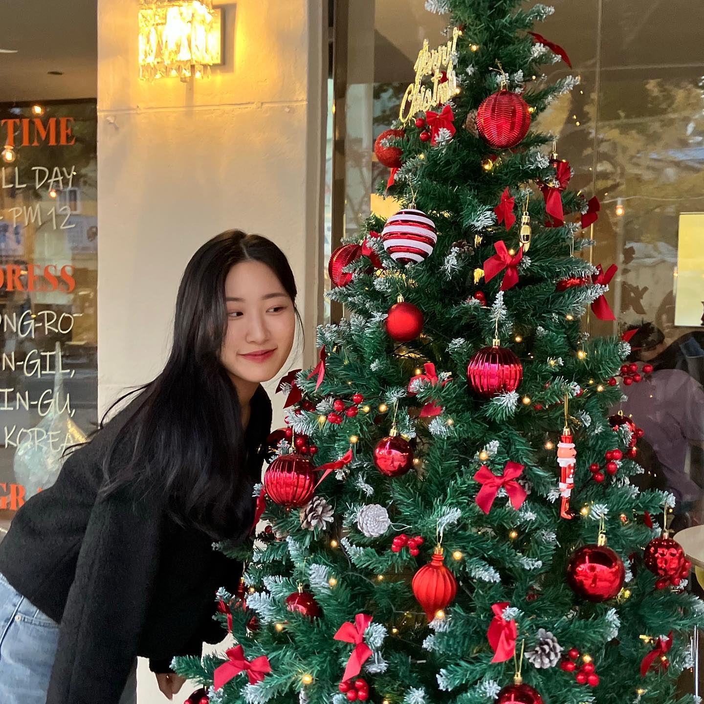 트리만 보면 환장하는..🎄🤍