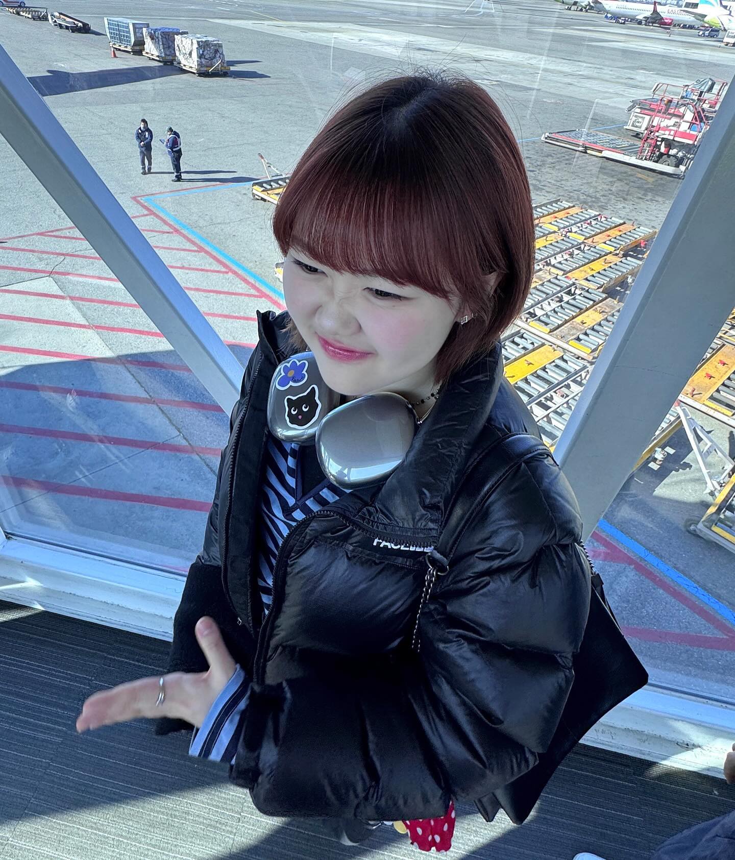 신나서 입꼬리가 안내려가요 😶//