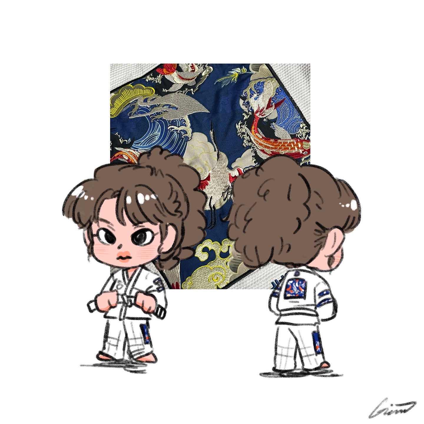 엄마가 도복 사줬다🐠✨

(^동생지분조금)