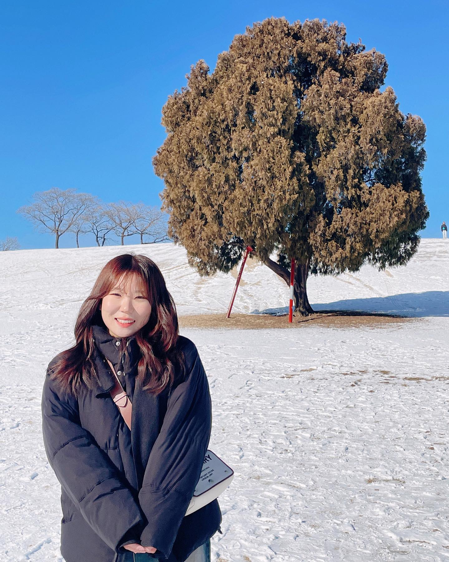 하얀 눈이 내려올 때면 🎵