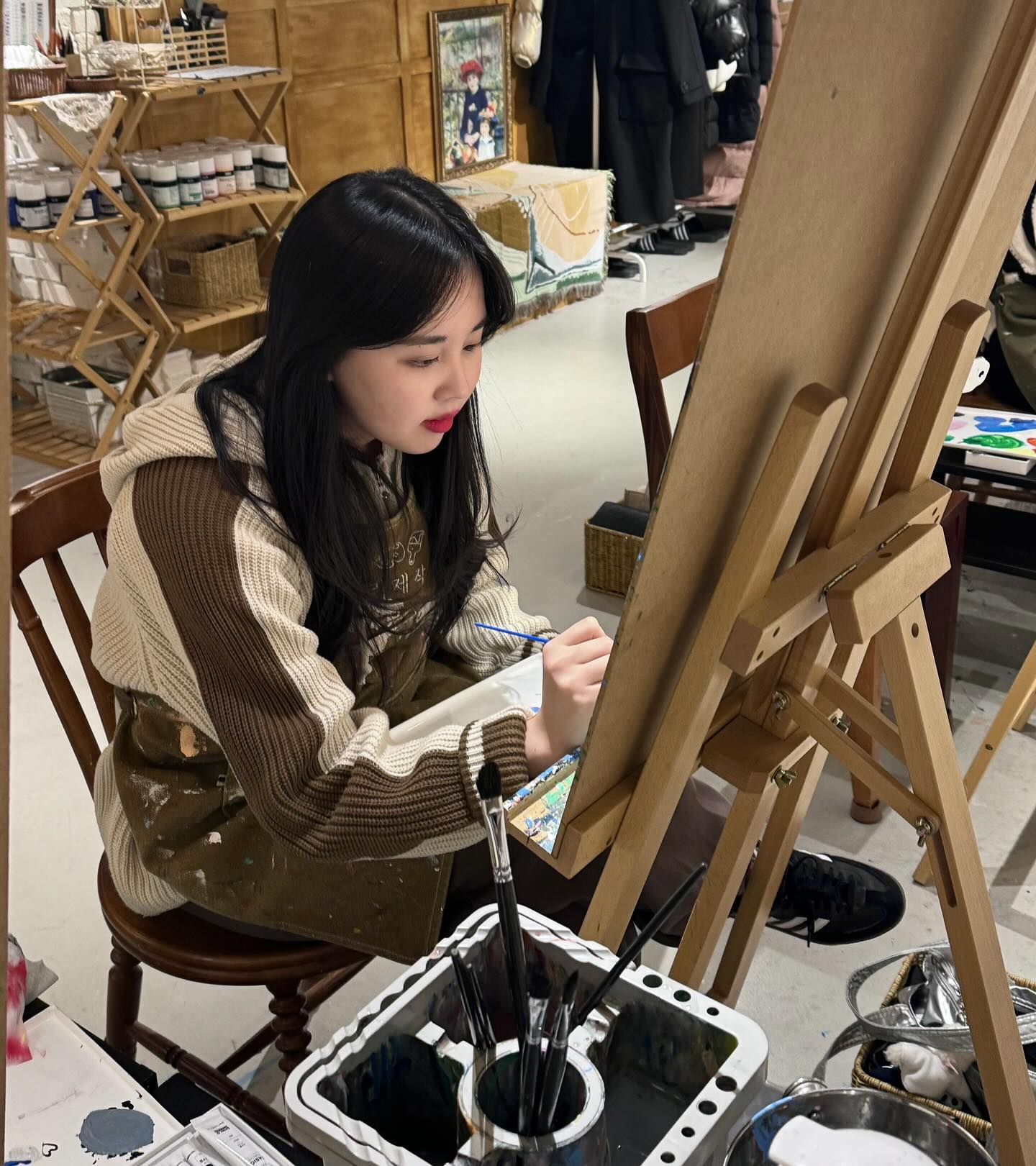 미대생 흉내를 내보았읍니다..