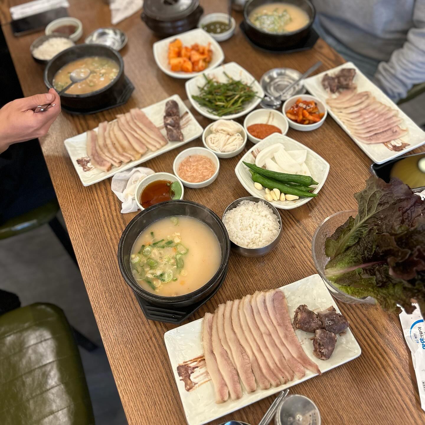스크린보다 먹방 ㅋ
#수육백반 #파전 #스크린골프 #주모임