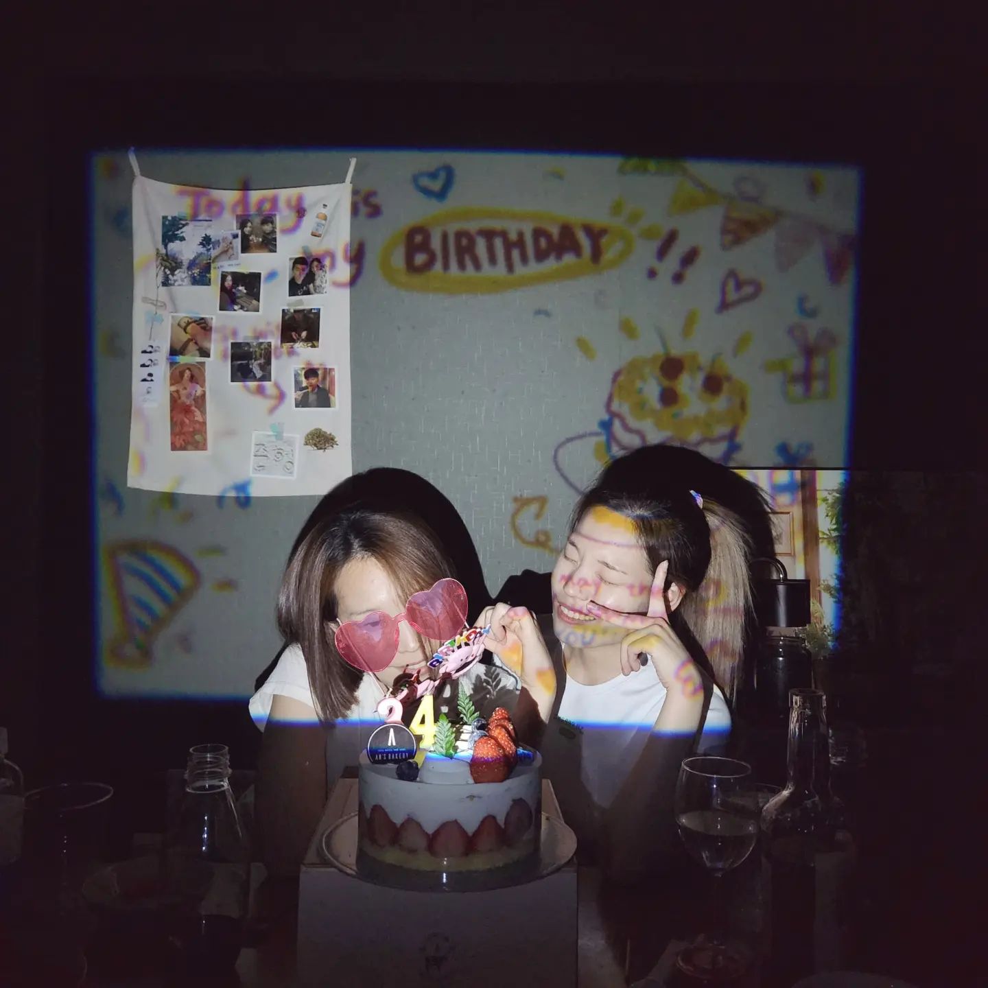올해도 생일 챙겨줘서 고마워😘💕
#우리생일축하해