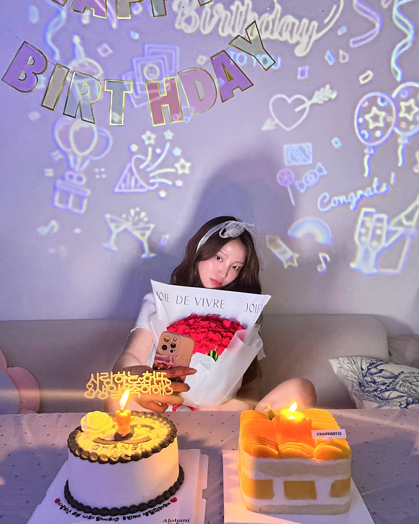 완종이랑 가족들 덕분에 올해도 완벽한 생일🫶🏻🌈
생일 좋은거네!!❤️