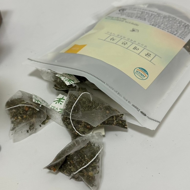 몸에좋은차 아침마다 한잔씩 하루루틴 귤레몬차 추천 !
