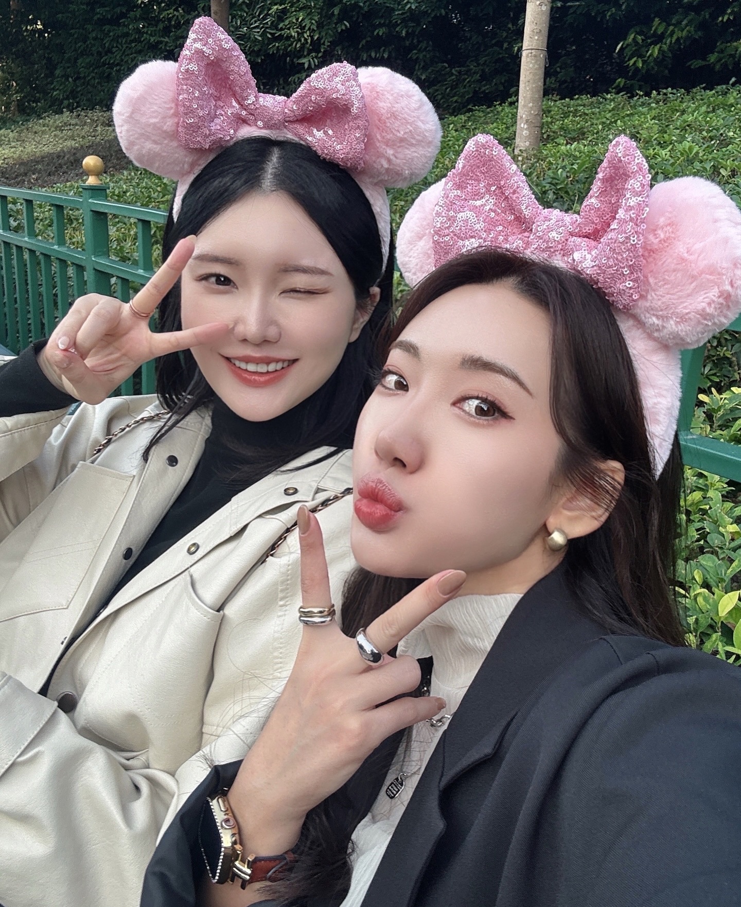 지어니랑 #홍콩디즈니랜드 에서 👀💕