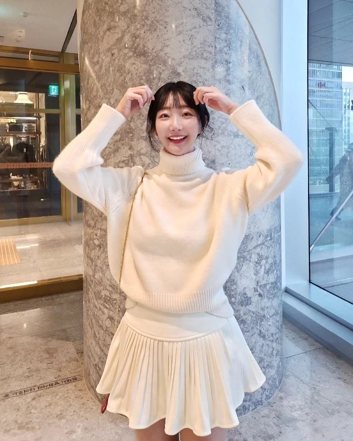 오늘 눈 오는거 넘넘 이뻤당🤍