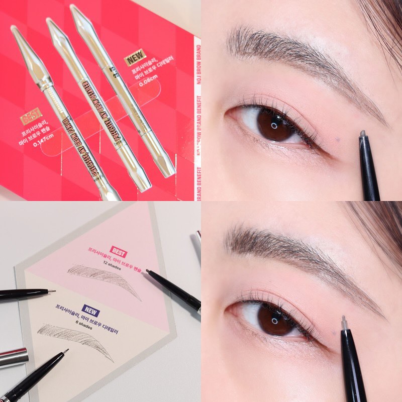 #광고

benefitcosmeticskorea 

아이브로우 맛집은 어디?! 바로 베네피트! 
NO.1 아이브로우 베네피트 프리사이슬리를 뛰어 넘는 마이디테일러가 새로 출시되었어요:) 

💜프리사이슬리 마이브로우 
이미 너무 유명해서 7초에 1개가 팔린다는 그 브로우! 
컬러 선택의 폭도 12가지 쉐이드에 12시간 지속력과 워터프루프로 퇴근 후에도 모나리자 되지않고 아침 눈썹 그대로 유지되는 마이브로우 
0.147cm로 한올한올 그리기 좋은 아이브로우

💜프리사이슬리 마이 디테일로 
프리사이슬리 마이브로우도 충분히 얇고 한올한올 그리기 좋은데 더 얇은 아이가 있다고! 
무려 0.08cm로 초초초슬림브로우 얇은 심이 부러지지않게 보호캡까지 있어 걱정없이 사용하기 좋아요 특히 눈 앞머리 숱이 많아서 디테일을 살리기 어려웠는데 진짜 얇아서 절대 짱구 눈썹 될 걱정 노노! 

내 눈썹결이 한올한올 살아나는아이브로우를 찾는다면 베네피트 프리사이슬리 마이브로우&디테일러 강력추천!

#베네피트 #베네피트프리사이슬리 #프리사이슬리마이브로우펜슬 #프리사이슬리마이브로우디테일러 #benefitbrows #브로우메이크업 #아이브로우 #아이브로우펜슬 #아이브로우추천 #눈썹 #benefitpreciselymybrow