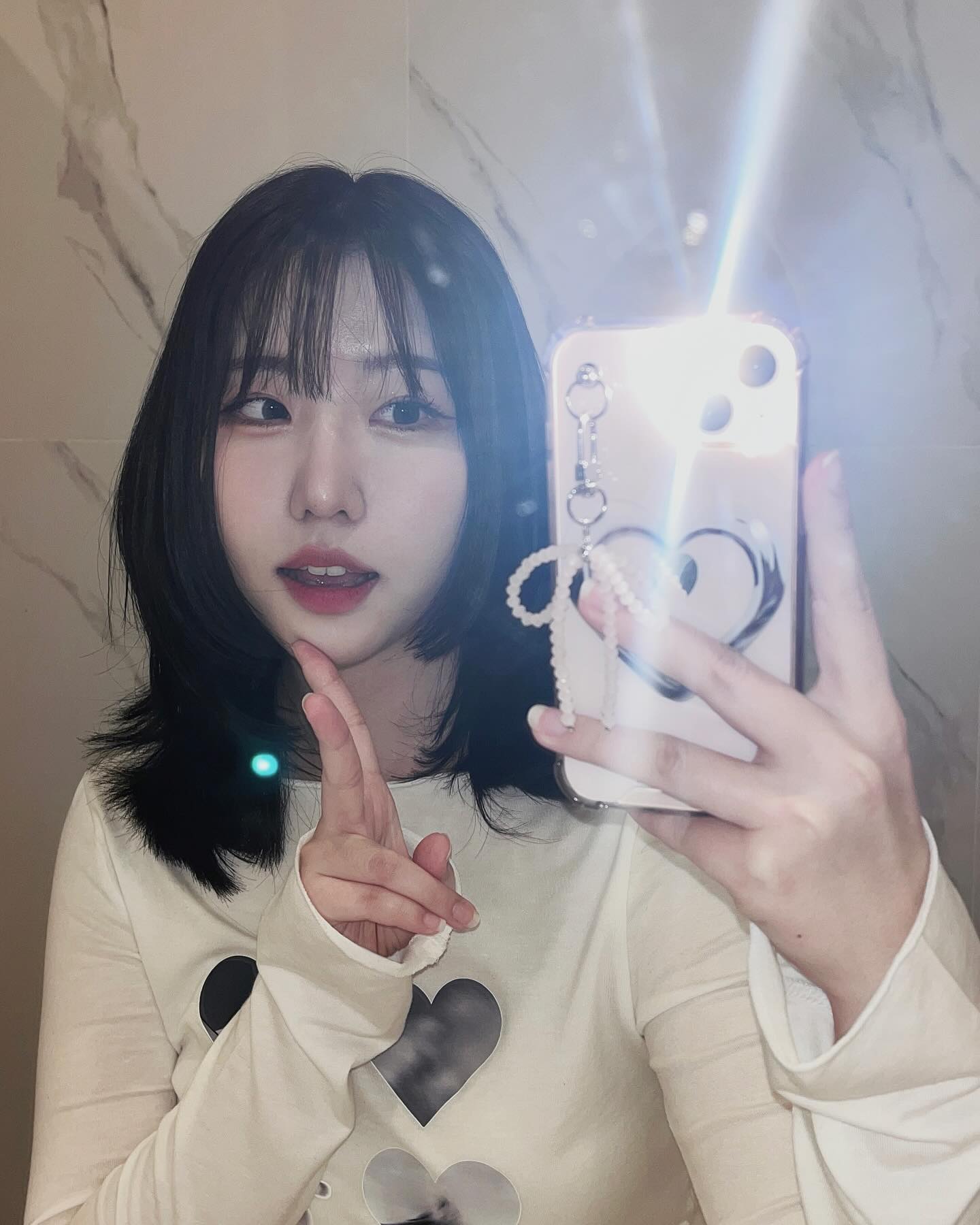 7년만에 단발•••💇🏻‍♀️💗