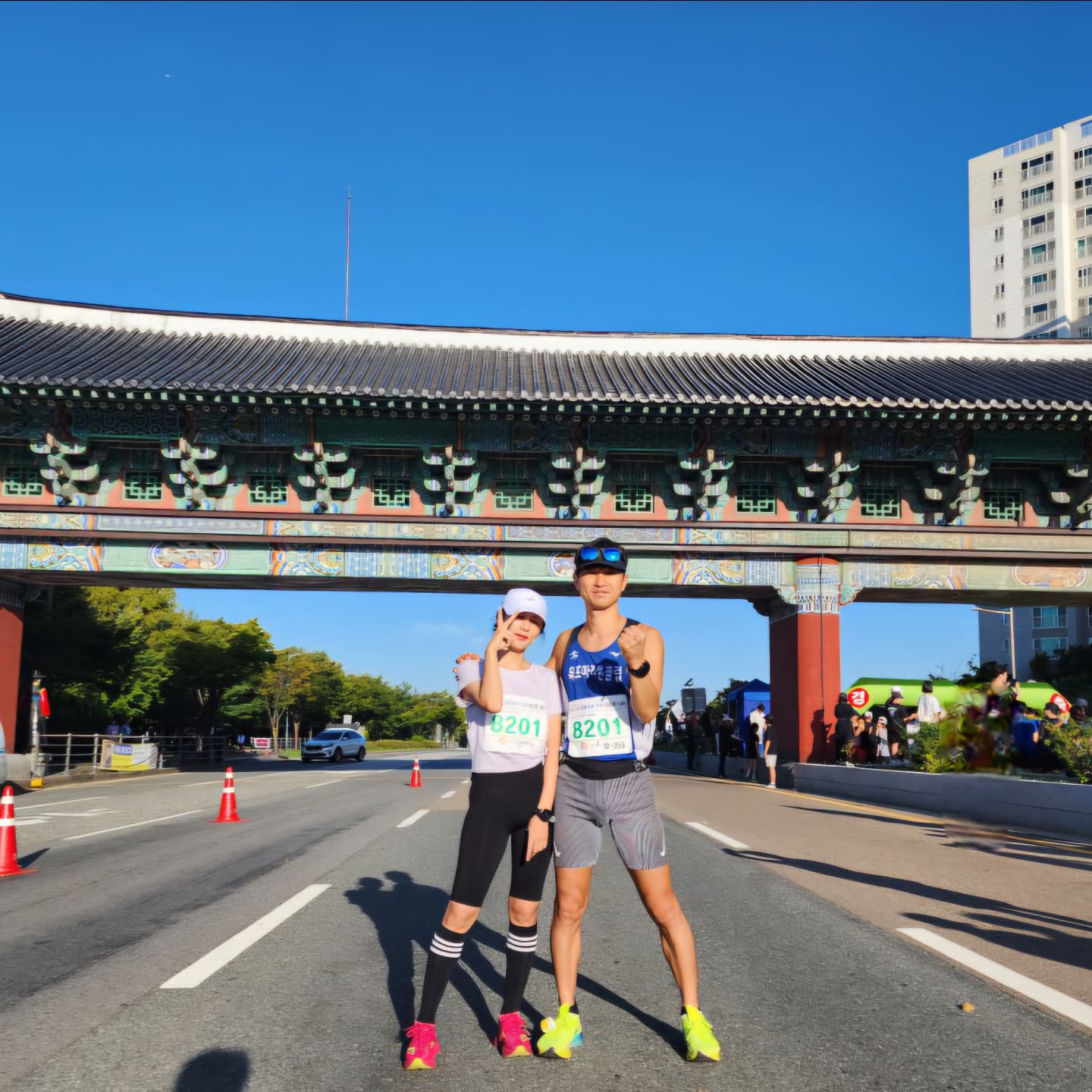 전주 부부마라톤 10k 부부 10등🫠