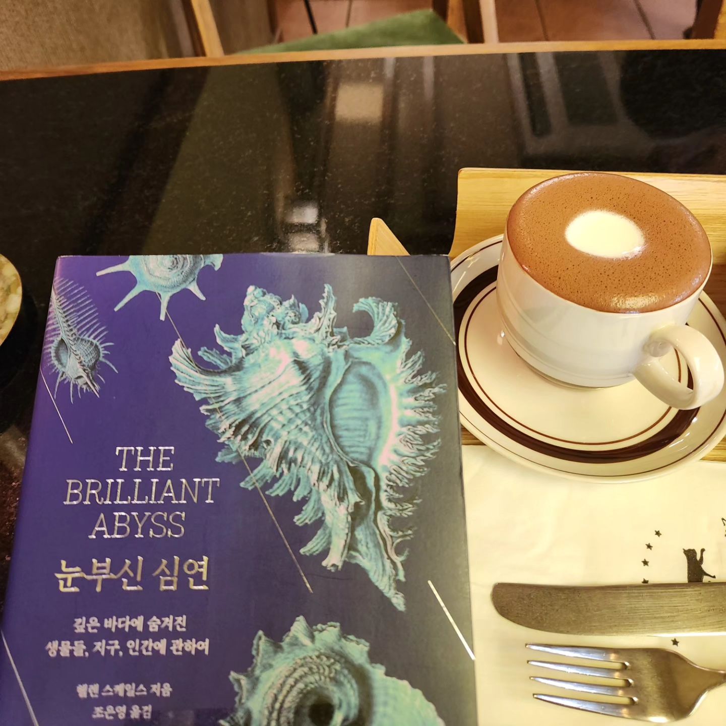 어떤책은  숨겨두고픈 책이 있다 바로 이 책! 기록하지않아도 마음에 깊이 새길수있으니까  
중요한건 드러내지않고 숨겨야한다 진실은 마음속에 있음을 믿어요
소중한건 숨겨야지 지킬수 있습니다  드러내는건 이미 내안에서 흘려보낸 것들이죠 
그래도 쓰는 이유는...
암흑인데 눈부신 심연이라는 심해는 소중해서 함부로해서는 안되는 우아한 세계라
적극적으로 방치하는것이 결국 지키고 살리는 길인데
그런 것은 심해뿐아니라 바로 우리옆에도 있는데 
클레어 키건도 '이처럼 사소한 것들'에서 그랬듯 왜 사소한것은 눈에 잘 띄지않는 걸까요
눈에 잘 보이는데 보지않는거죠 무시하며 애써 외면하는거 아닌가요
인간이라는 심연에는 비겁한 세계가 많이 차지하는것 같아요 못본척 모르는척 눈감아버리는 것은
부조리한 것을 못보는게 아니라 안보는거죠 
인간의 모든 행동은 결국 자신의 욕망을 실현하기 위한 거라는 니체의 지적처럼 이해할수없는 인간의 심연은 
우리가 좋아하면서도 쓰레기를  버리고 함부로 대하는 자연의 심연을 헤아리기 어렵죠 
아낌없이 주는 나무는 자신의 온 몸을 내주는데 새처럼 자유로이 날아다닐 자유가 없고 불평을 하고 싶어도 말을 할수가 없어서 침묵할뿐인데 
왜 함부로 베어버리나요 인간의 이기심아니고 무엇인가요 
삭막한 도시에서 위로가 되는 자연을 지키지 못하면 결국 큰 재앙이 닥칠 위기가 코앞인데 눈앞의 편리를 위해서 굳이 망가뜨려야하나요 
온 힘을 기울여서 내버려두세요 제발. 
어슐러 르귄이 '광대하고 더욱 느리게'에서 말했듯
식물은 따뜻하고 슬픈 세계, 슬프고 평온한 세계니까요 
Save the Deep!
🌳 

#단상#나무#지켜야할세계#심해#눈부신심연
#헬렌스케일스#시공사#추천책#책추천