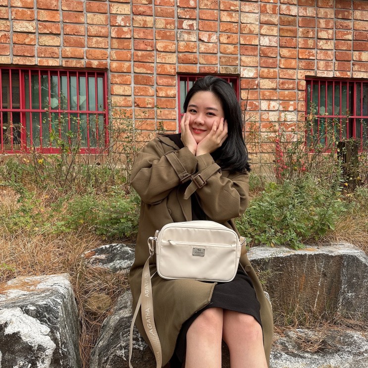 여성 크로스백 아가타 사틴백 깔끔한 디자인에 가볍기까지!