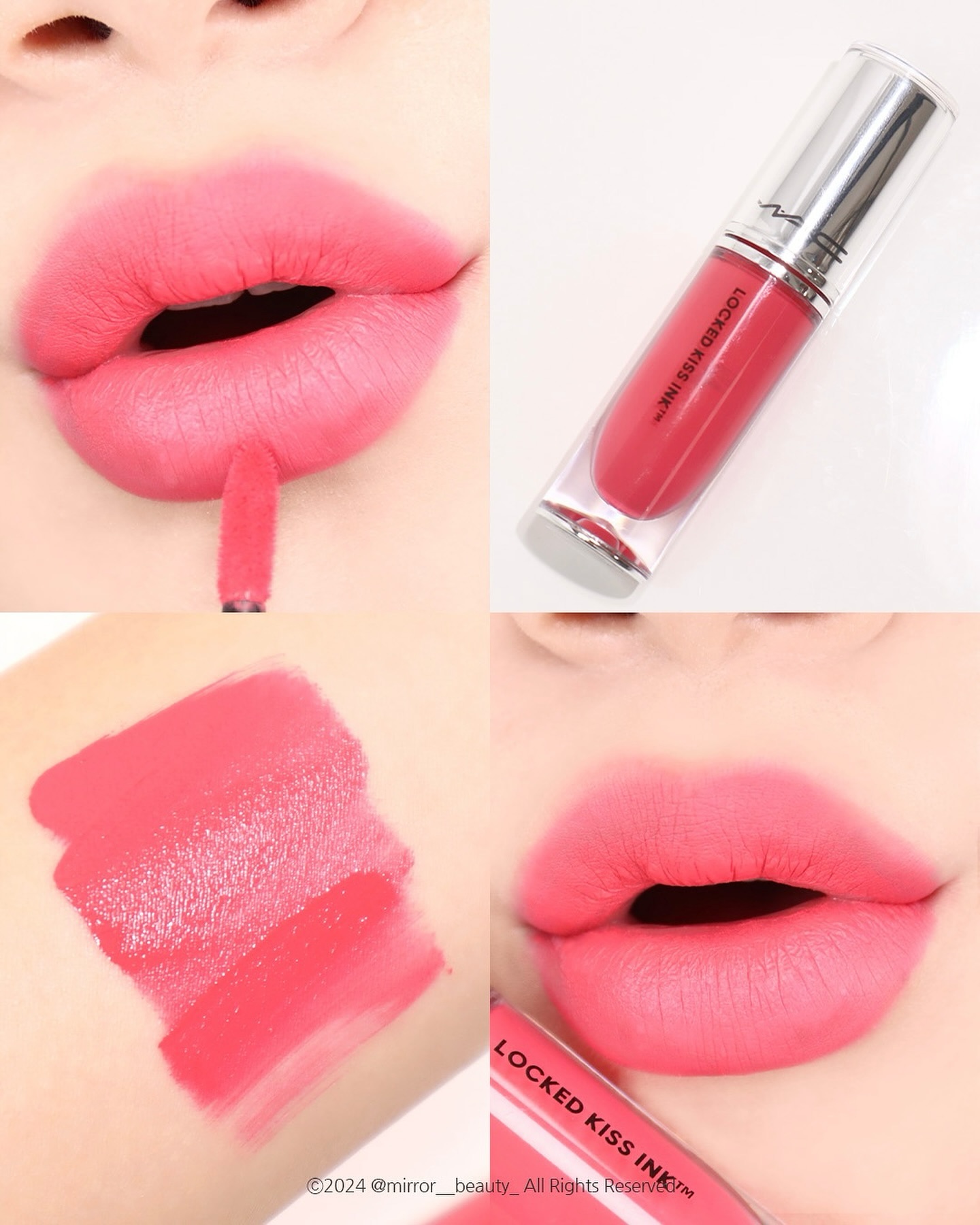 maccosmeticskorea 

여름에 바르기 좋은 립 추천! 〰️🫧💗

쨍하디 쨍한 립 들고왔어요 🥹🥹
맥 락드키스 잉크 24아워 립컬러
그레이셔스💗

정말 페인트 바르는 느낌!
착색은 없고 착붙어서 지속력이 좋더라구여,,😆

다음엔 다른컬러도 구매해봐야겠어요 〰️☀️

-
-
#맥락드키스잉크 #립 #립스타그램 #maclipstick #맥락드키스잉크24아워립컬러 #maclipglass #liptint #summerlips #lipswatch #maclipsticks #summermakeup #여름메이크업 #봄웜 #여쿨 #쿨톤메이크업 #립추천 #락드잉크키스 #lipswatches