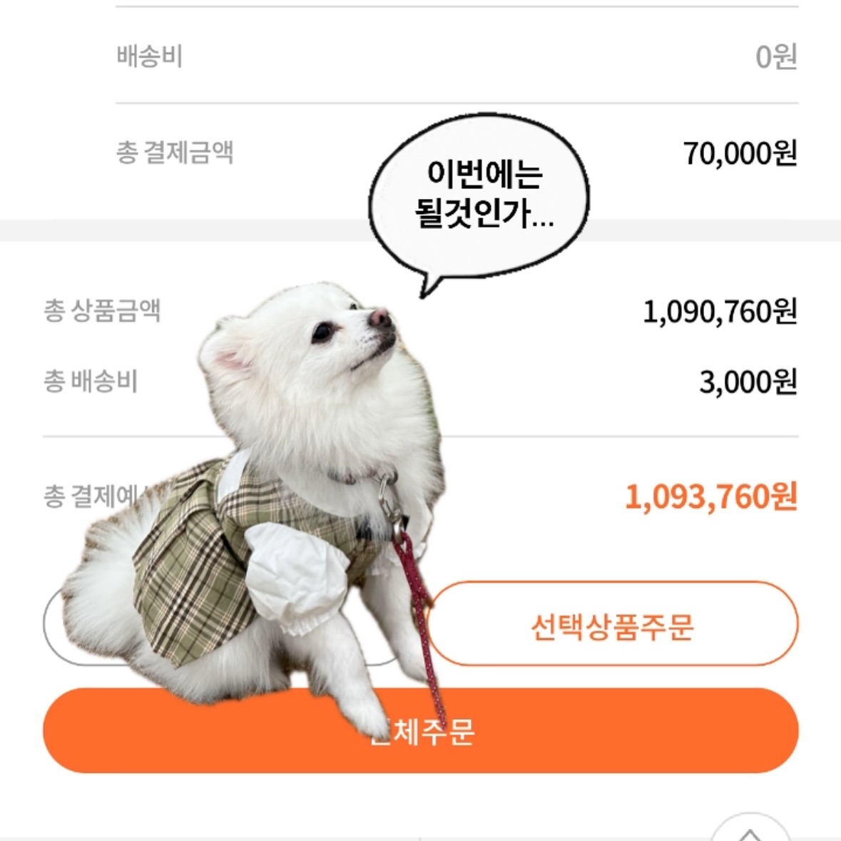 매번 도전하는 #바잇미장바구니이벤트 #바잇미
장바구니 담는데 굉장히 신중해지는 내모습이 넘 웃겨🫢
되면좋겠다
.
ID : KA210816205701vG1