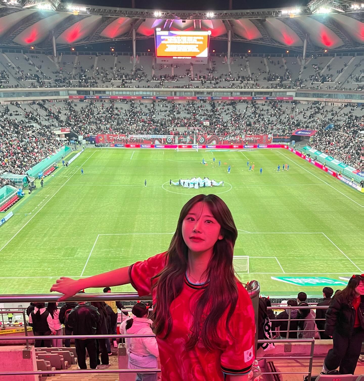 손흥민 골 직관했지롱~ 넘 멋져⚽️👹