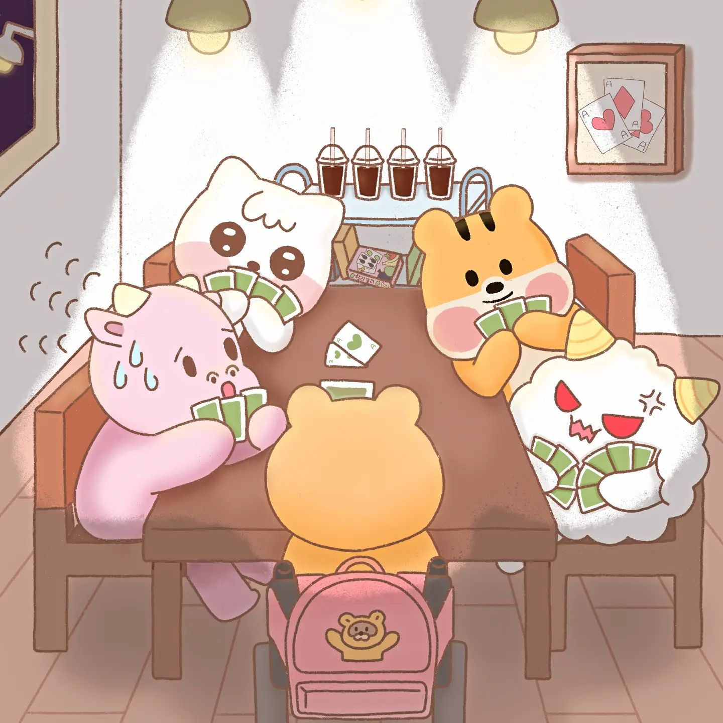 안녕하세요 ! 여러분 요건 저녁에 보드게임중에 그 원카드를 하는 장면이랍니다 ㅋㅋㅋ 오해하시면 이거이거 큰일나유우 !!!!!!! ㅋㅋㅋㅋㅋㅋㅋ

참여해주신 darami_toon royddui cloud_goblin00 감사합니다 ㅋㅋㅋ 

다음에도 저희 도바..ㄱ 아...아니 !! 원카드 해보자구여 ㅋㅋㅋㅋㅋㅋㅋㅋㅋㅋ