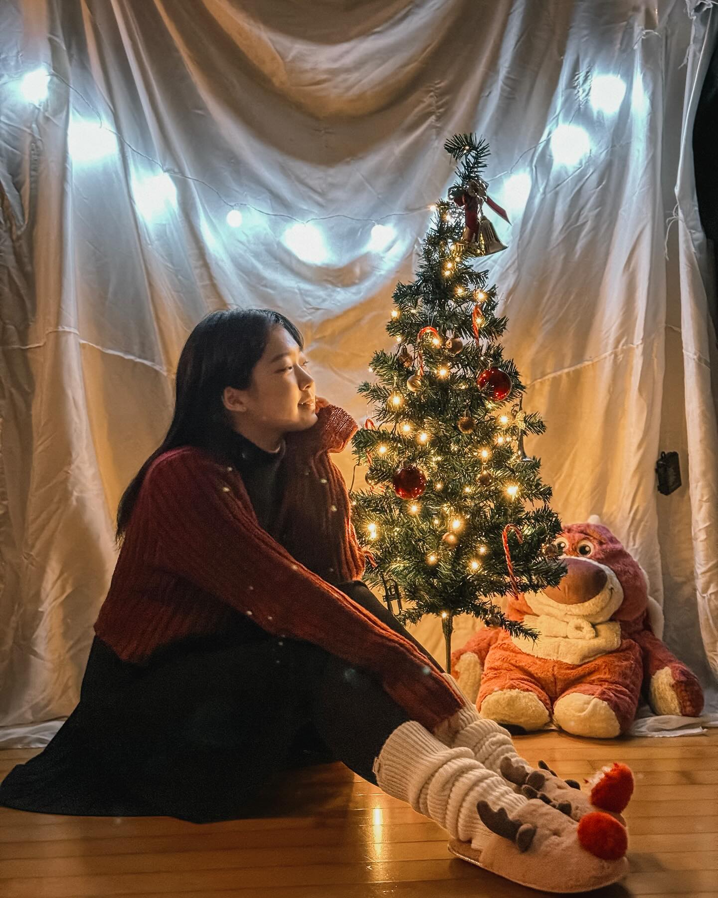 잼민이와 주아의 크리스마스🎄
 
#크리스마스 
#홈파티 #홈파티잠옷