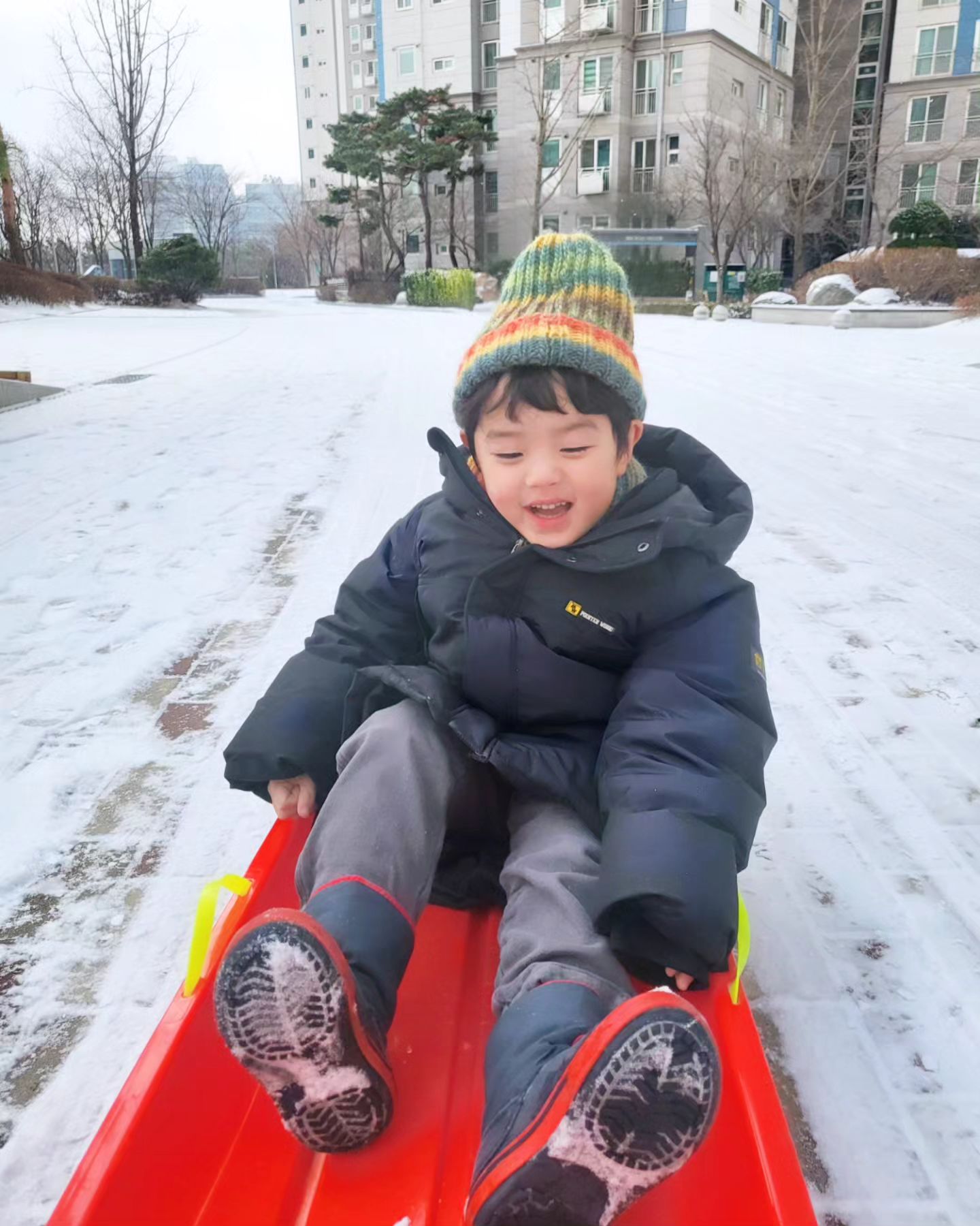 -
유민이가 기다리던 눈이 왔다

#눈오는날
#낭만