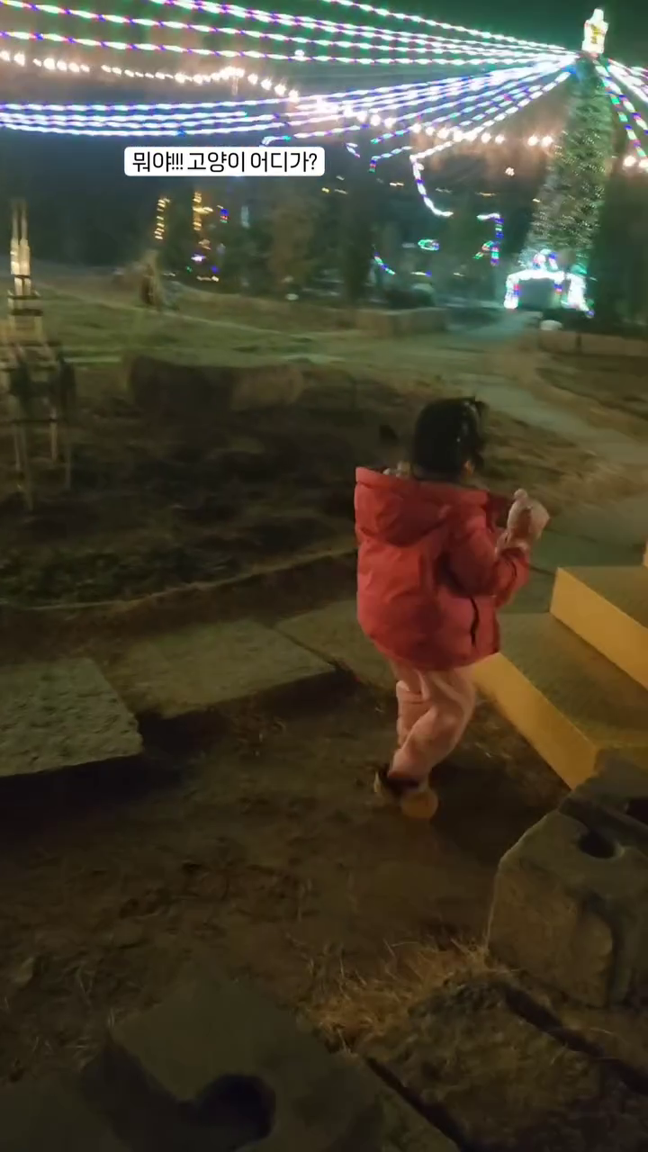 고양이 보고 신이난 딸래미
인사하고 싶다고 뛰어가니 
고양이들은 자꾸 도망감 
고양이랑 통성명 하고싶은 아기 🤣

#육아기록 #고양이와아기 #안녕 #고양이