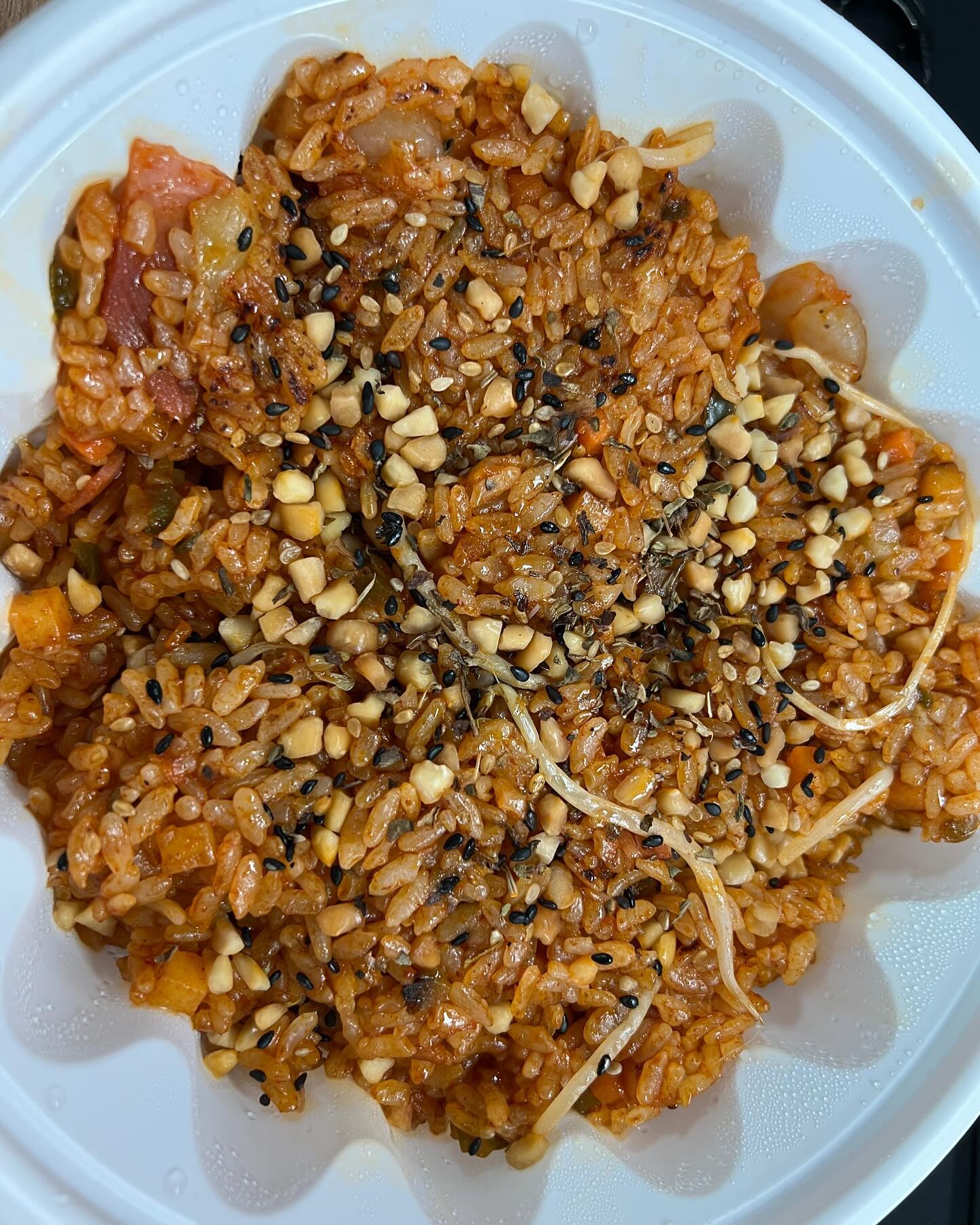 점김 몇입 먹고 저녁으로 또 먹은 팟타이 볶음빱~~~ 붸트남~~~ 매콤쓰
