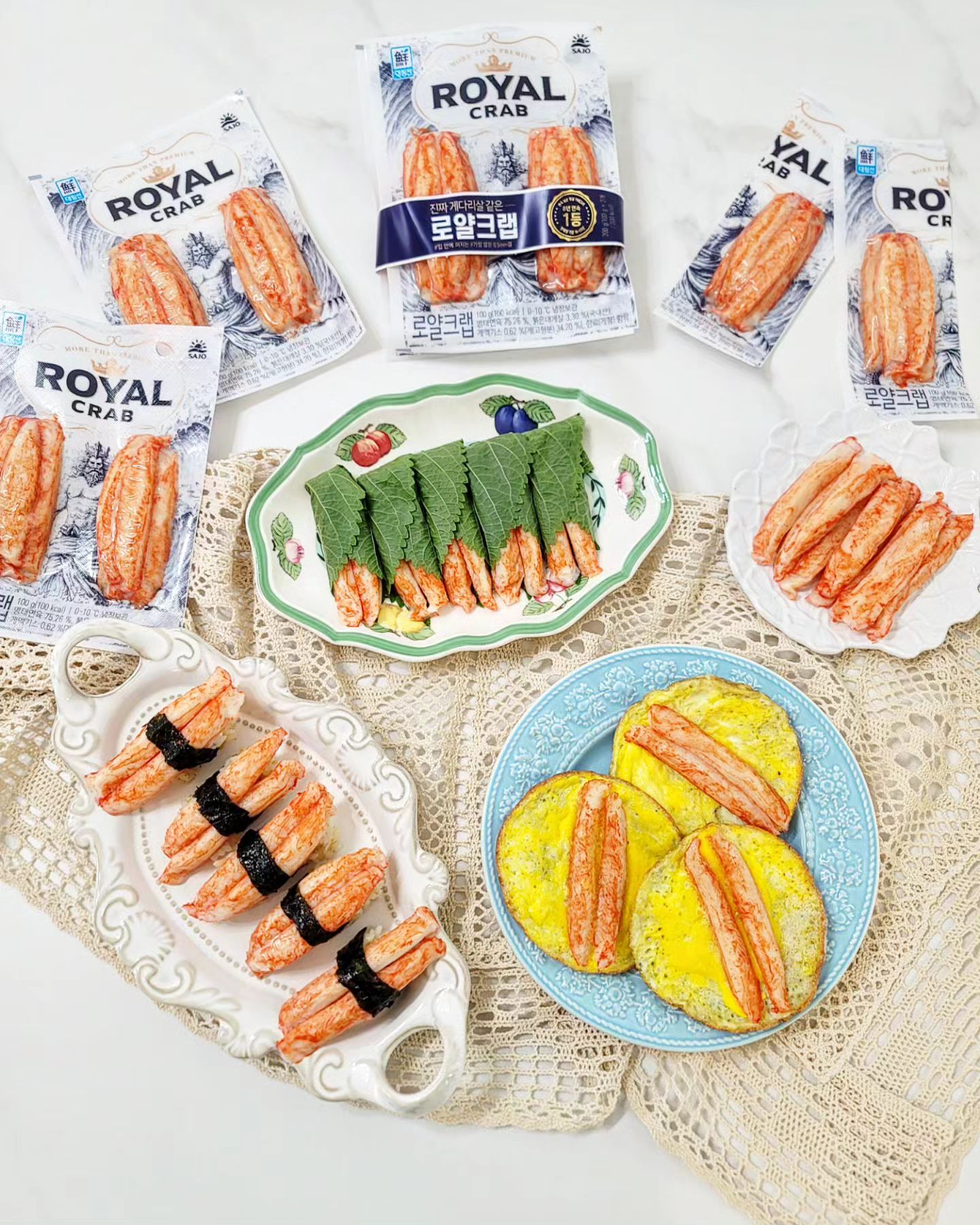 #협찬 #로얄크랩 #맛살 #게맛살 

국내 최초 게다리살 형태를 구현한 맛살~ 사조대림 로얄크랩

sajodaerim_official

게다리살을 이렇게 간편하면서도 예쁘게 먹을 수 있다니!
0.5mm 세절을 통한 얇은 섬유 형태를 구현, 게다리살 그 자체를 눈으로도 맛으로도 느낄 수 있는 프리미엄 맛살인데요

또 좋은건 언제 어디서나 간편하게 섭취 가능한 맛살이라는 거에요. 반으로 나눌수 있어 요리할때 양 조절하기도 좋고 속필름을 제거해 먹기도 좋더라고요

맛살의 결이 0.5mm로 얇아, 입 안에서 더욱 부드럽게 퍼지는 게다리살의 풍미~ 그냥 먹어도 맛있고 초밥 토핑으로, 깻잎쌈으로, 계란부침이랑도 아주 잘 어울려요

게다리살의 맛이 풍성하게 전해지는 사조대림 로얄크랩~ 푸짐하게 즐긴 로얄크랩, 프리미엄 맛살 제품이라 역시 다르네요^^

#사조대림 #대림선 #대림선로얄크랩 #프리미엄맛살
.
.