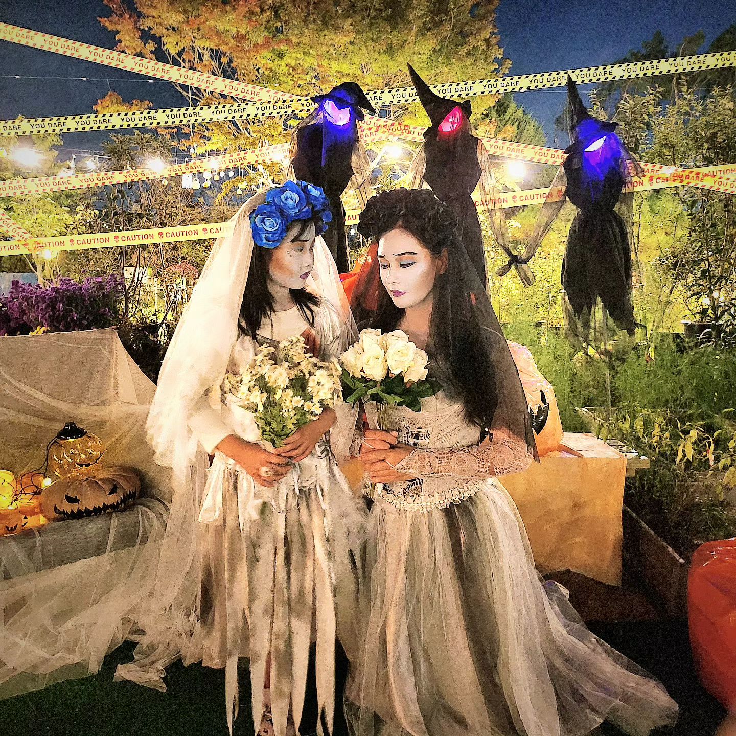 유령신부 모녀샷♡