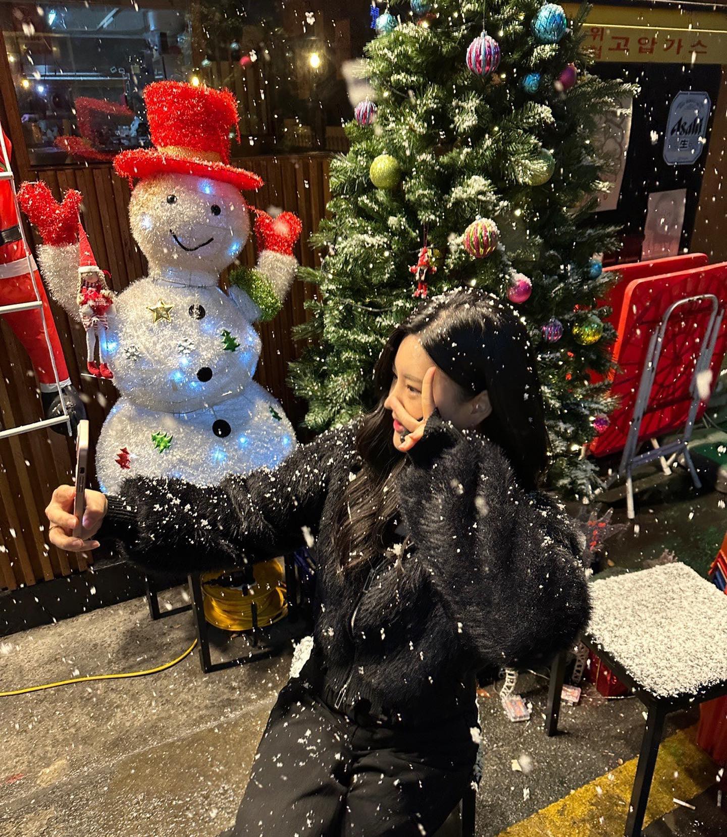 사실상 올해 첫눈은 1월에 내렸지 ❄️☃️

#11월의눈