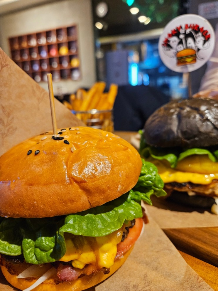 제주현지맛집 동문시장근처 수제햄버거 스모키버거 메뉴추천