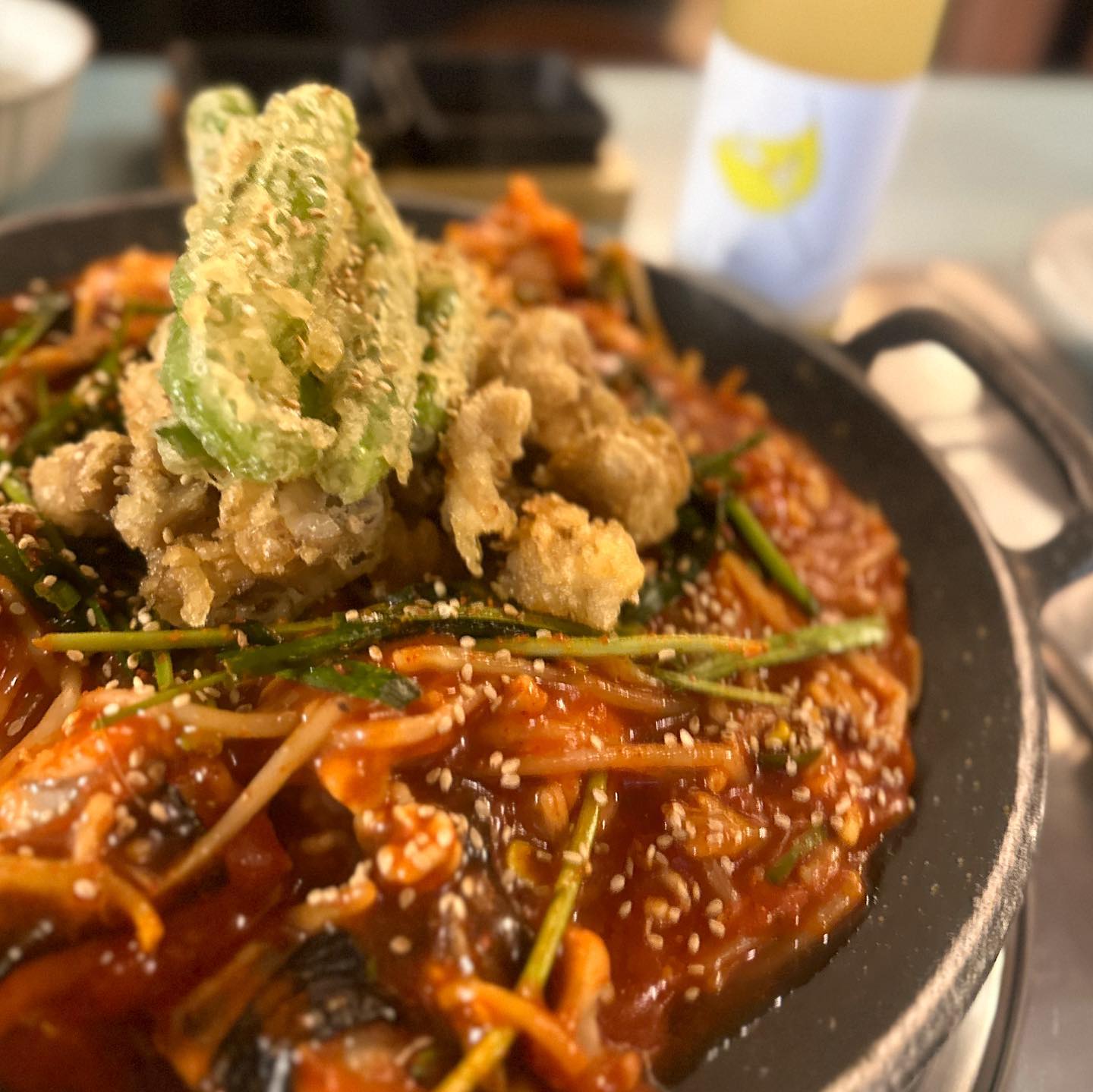 #무료제공 성수 힙한 주택에서 즐기는 한우곱창아구찜
비싼 한우곱창이랑 아구살이 아낌없이 들어가 있어서 좋았다
맵기 선택 가능한데 불닭그냥드시는분들은 아주매움해도 좋을 듯 ❕