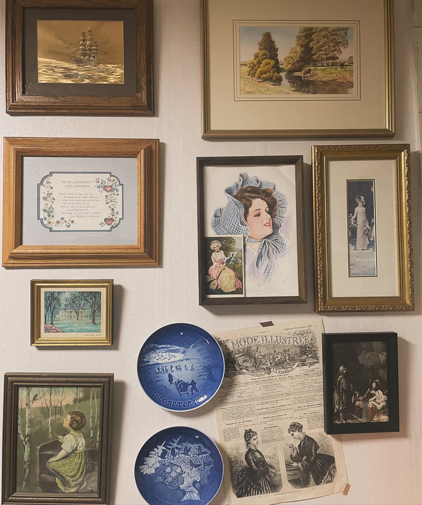 주방액자Zone..못건 액자가 수두룩하네🥲
#vintage #antique 🖼️