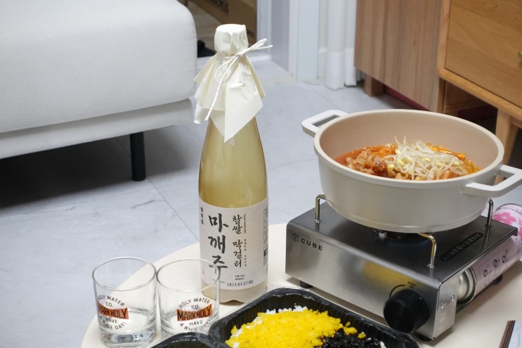 100% 수제 찹쌀로 만든 완판대란의 프리미엄막걸리 추천, 마깨주 찹쌀 막걸리