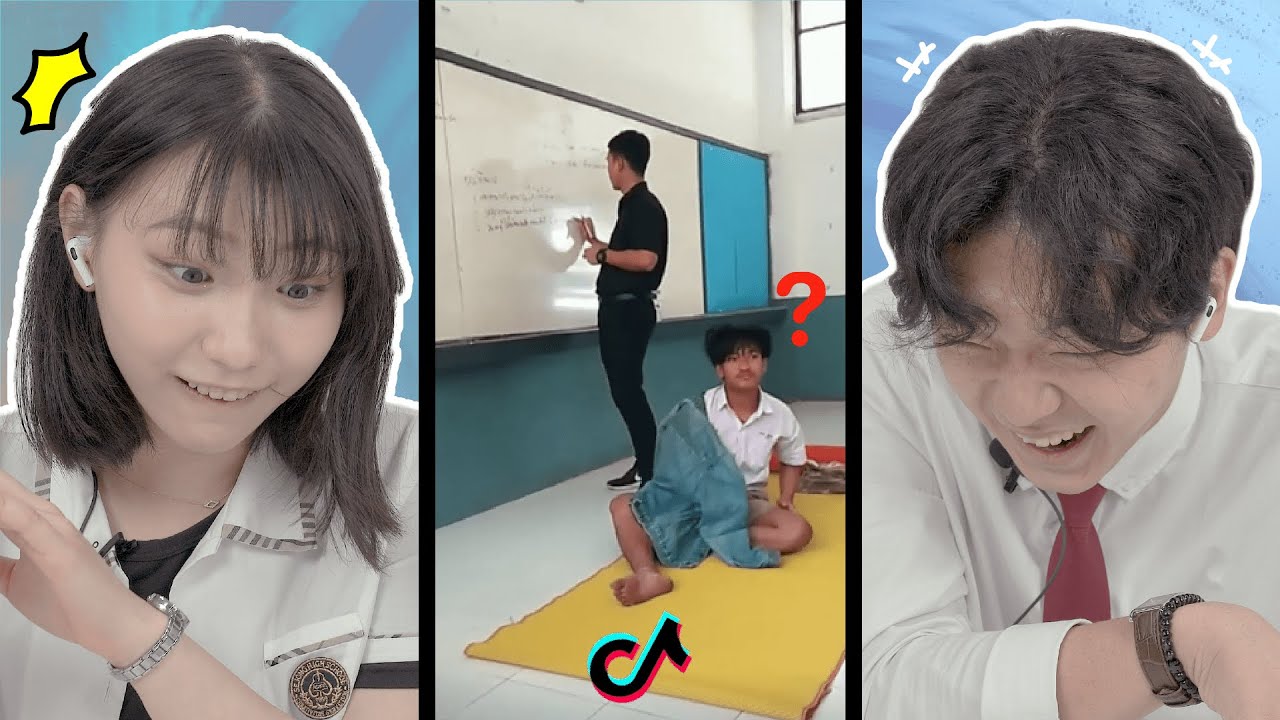 ปฏิกิริยาของนักเรียนม. ปลายเกาหลีเมื่อดูติ๊กตอก #คนไทยเป็นคนตลก ครั้งแรก?!? ㅣ Thailand reaction