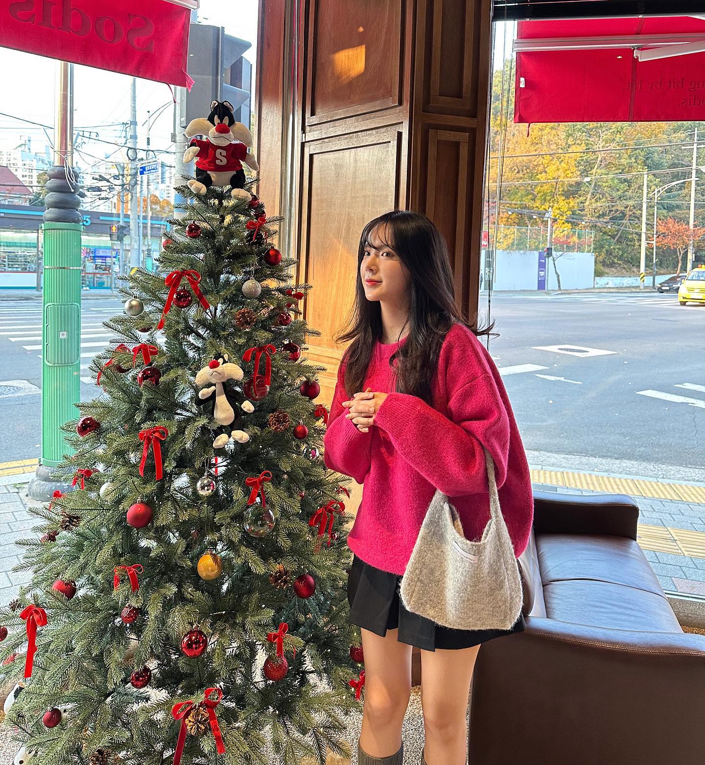 트리만 보면 냅다 사진찍는 요즘 🎄🎅🎁💝