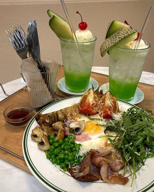 뇸뇸 on Instagram: "#체험단 #광고 브런치 맛집 리피에서 가을 신메뉴가 나왔습니다 🍁 🍴 신메뉴 메밀 소바 샐러드 바질 페스토 콜드 파스타 & 샐러드 리피 가든 갈레트 크래마요 샌드위치 &