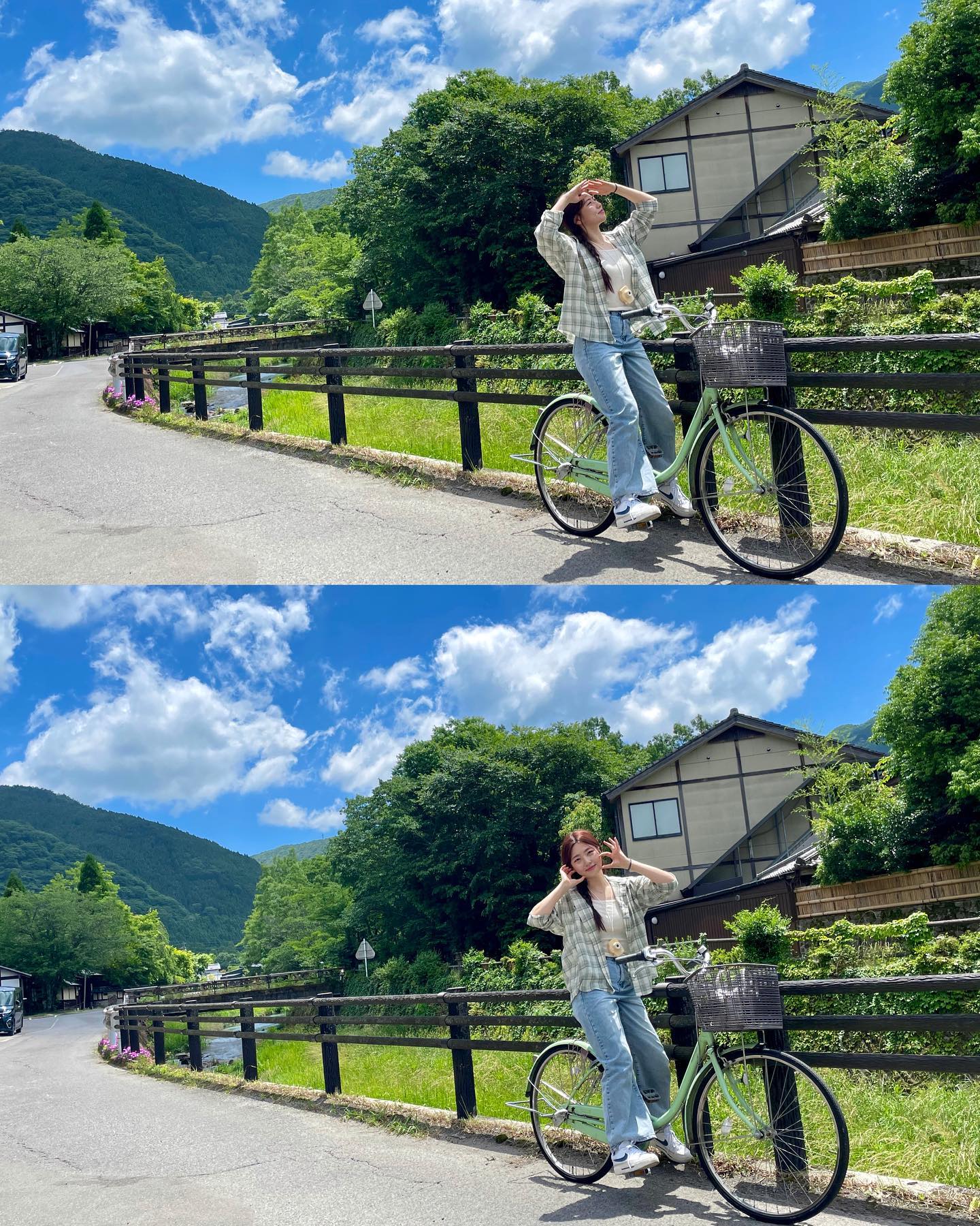 따릉따릉 자전거여행🚲 
내 최애 여행지였던 유후인🌱
_
#Fukuoka #yufuin #자전거여행 #후쿠오카여행