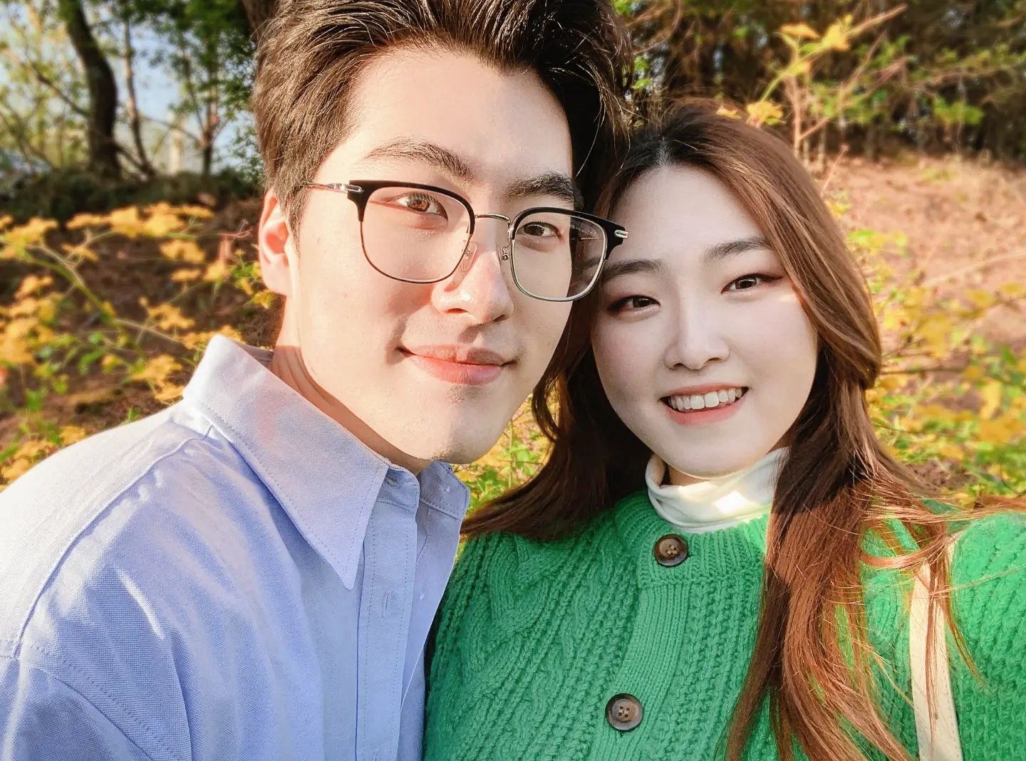 🌼윤댕이랑 첫 꽃 구경🌼