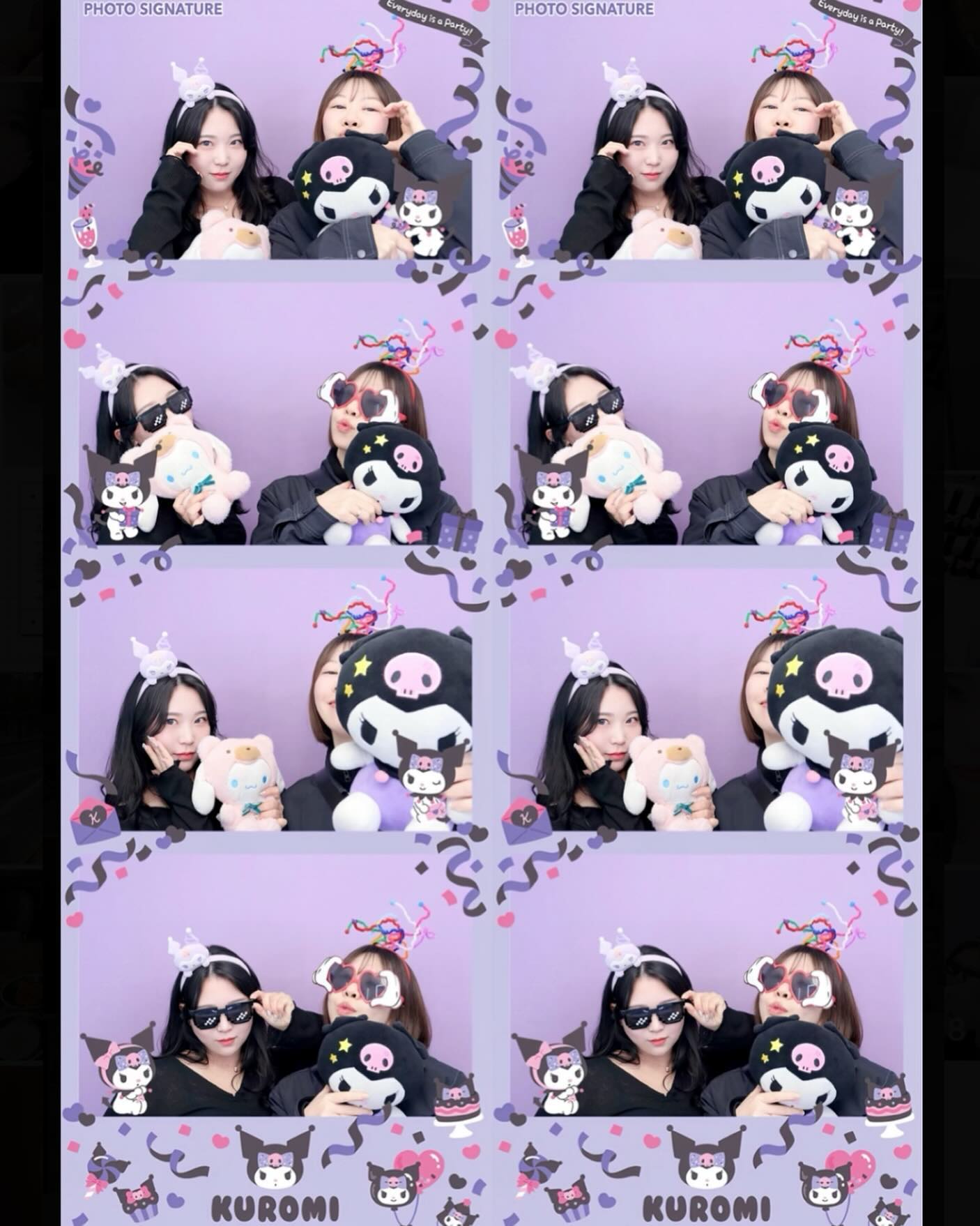 보라보라 쿠로밍💜
.
.
.
.
.
.
.
.
.
.
.
.
.
.
.
.
.
#광장코아 #광코 #포토스타그램 #포토시그니처 #인생네컷 #산리오네컷 #쿠로미 #시나모롤 #인생네컷포즈 #인친 #산리오 #사진포즈 #좋반 #데일리 #마실룩 #마실 #네컷사진 #우정스타그램 #우정사진 #협찬문의 #협찬환영 #셀스타그램 #셀피 #selfie #instagram #instadaily #daily #dailylook #소통해요