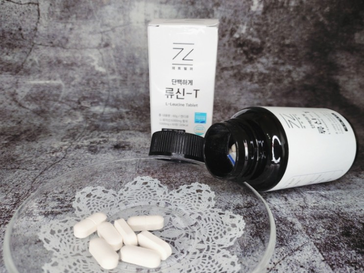 제트헬퍼 단백하게 류신T 후기 근감소증 걱정놉