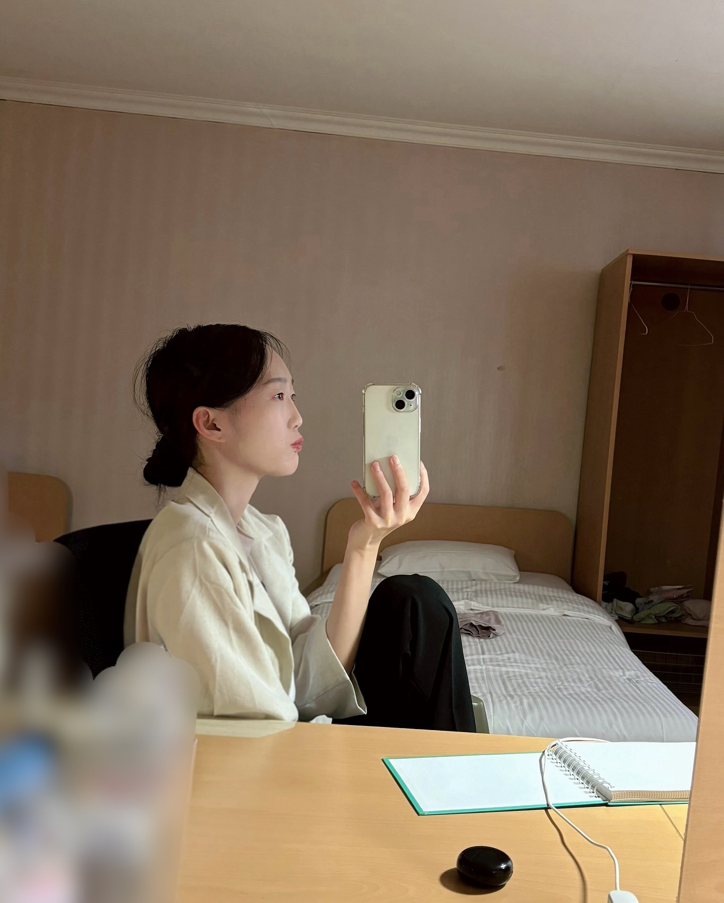 오랜만 근데 화장 안했어요😂