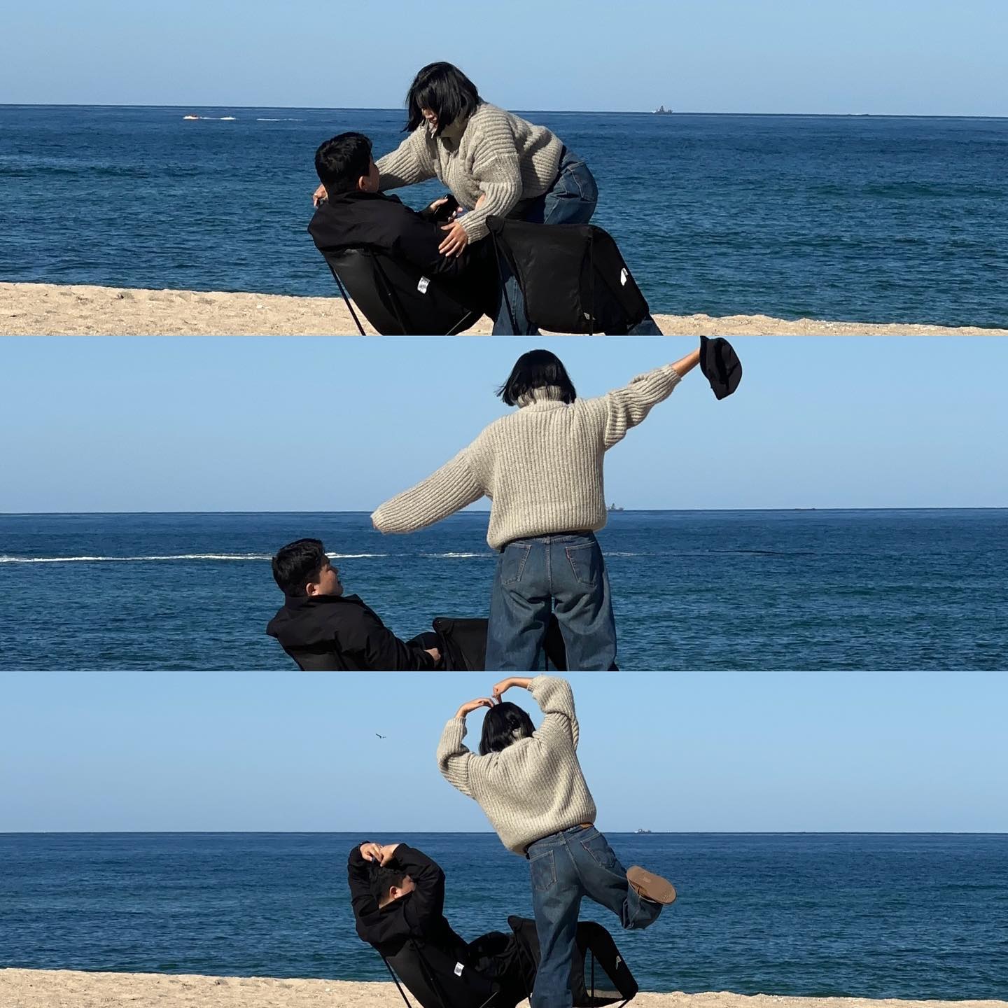 왕복달리기로 얻어낸 소중한 사진 🕶️