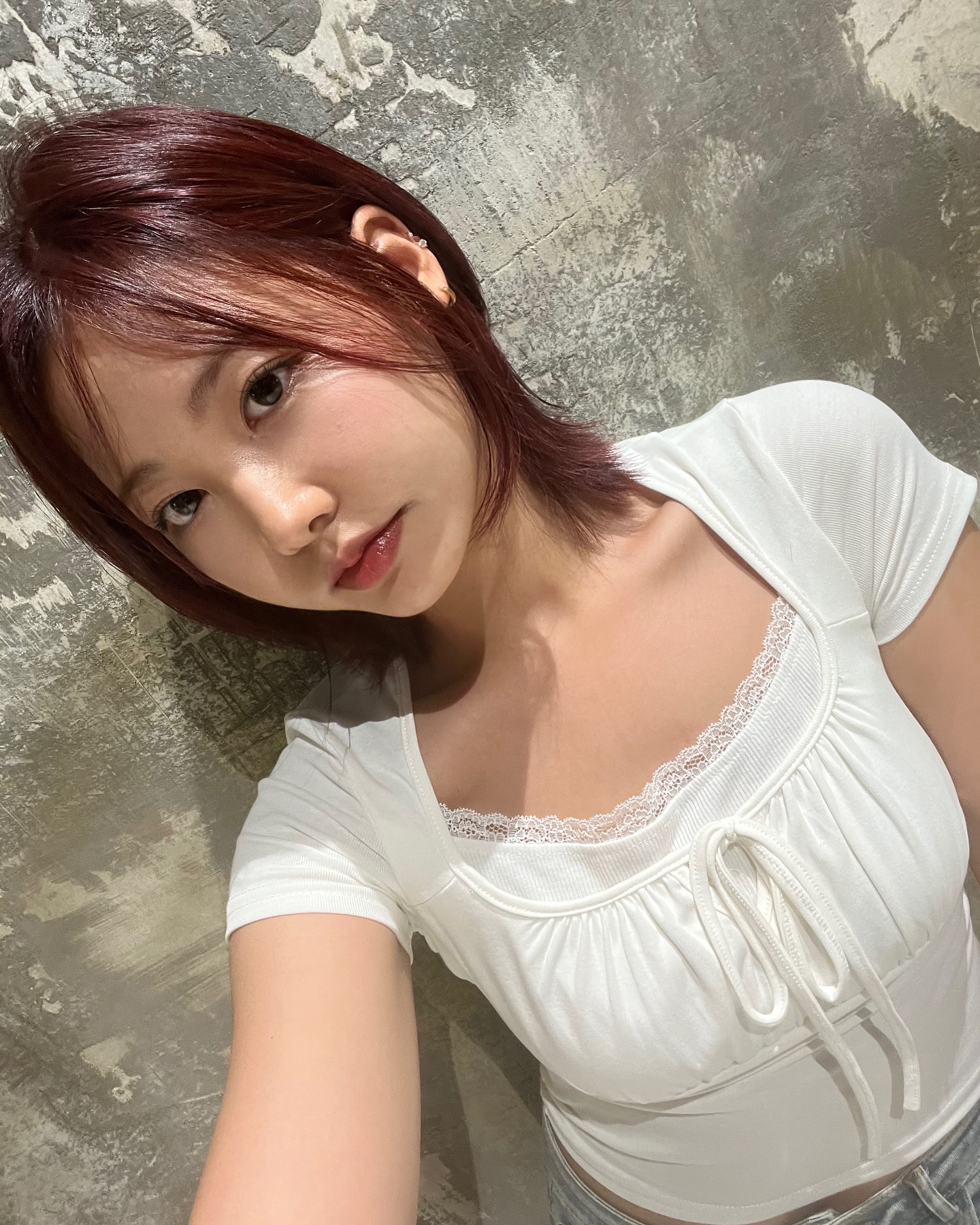 여름맞이 기분전환 🍒
__z__o_o 
#단발 #레이어드컷 #레드브라운 #유키니언신월성점 #대구