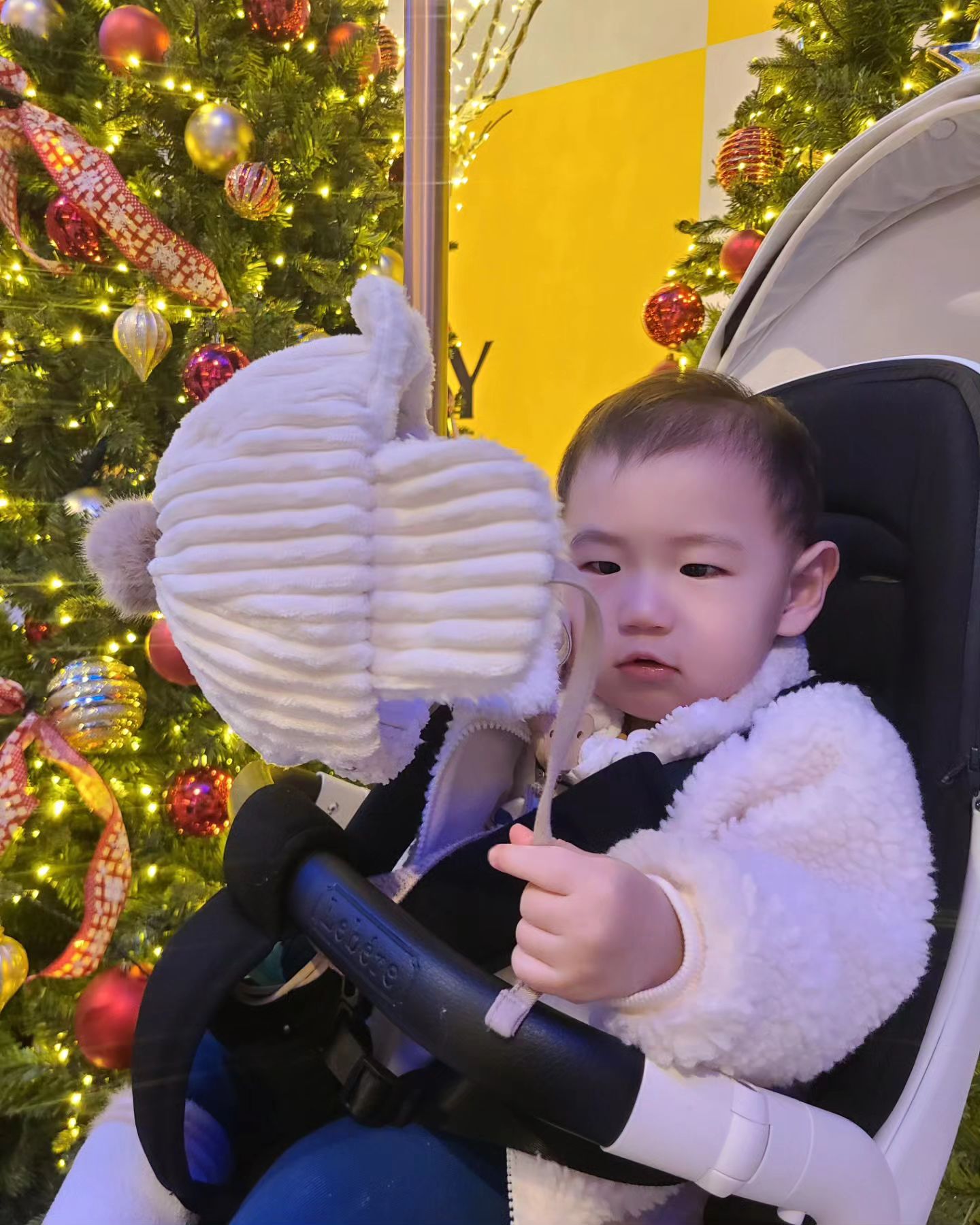 모자벗지마~🤣 우래기ㅋㅋ
모자써야 귀여웡🥲(머리카락이 어여 자라야할텐뎁...)

성애씨덕분에 인스파이어리조트 얼리버드됐음❤️
리조트가 꽤넓어서 유모차없이는 돌아다니기 불가능ㅋㅋ

다음엔 수영장, 스플래시베이 다이용해야징😭
너무아까오

#인스파이어리조트 #킨즈유모차 #킨즈유모카 #휴대용유모차 #절충형유모차 #기내반입유모차 #초경량유모차 #출산준비물 #유모차추천 #휴대용유모차추천 #킨즈 #육아템 #육아필수템 #육아는장비빨