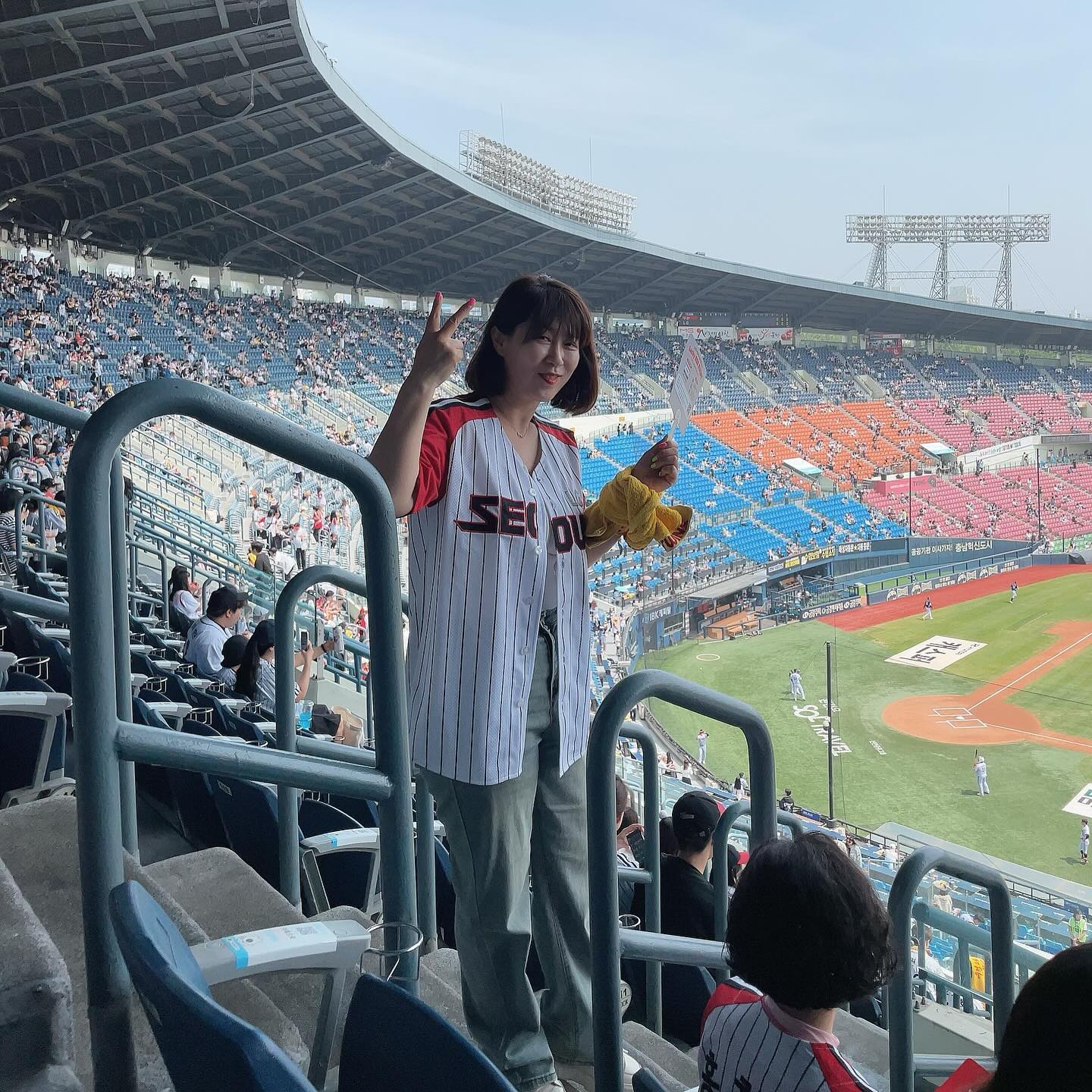 야구 직관 LG vs 두산
경기에는 졌지만 넘 즐거웠어!!

#야구스타그램 #엘지트윈스 #무적엘지 #불금야구 #야구직관
