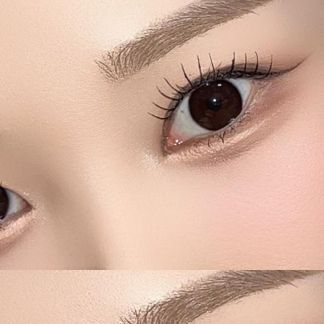 @kxuhxx on Instagram: "#제품제공⠀ ⠀ ⠀ ⠀ 13.2mm⠀ 1MONTH⠀ 증명사진용으로 아주 좋을 것 같은 렌시스 #밀키 ! 블랙, 초코 두가지 컬러를 다 착용해 봤는데 블랙은 확실히 이목구비가 또렷해 보이