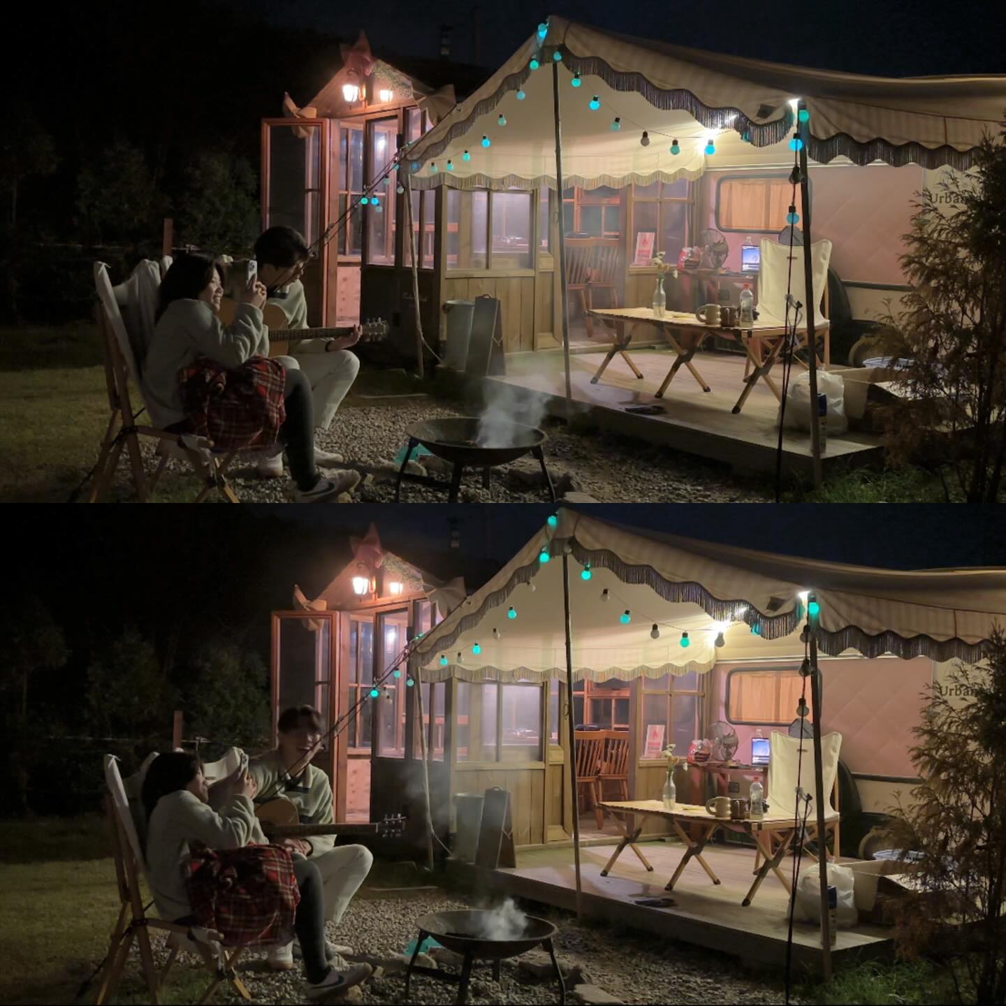 감성 낭낭한 첫 글램핑 성공 ••❤︎
별 보는게 난 너어어어무 행복해 !!!!!!!