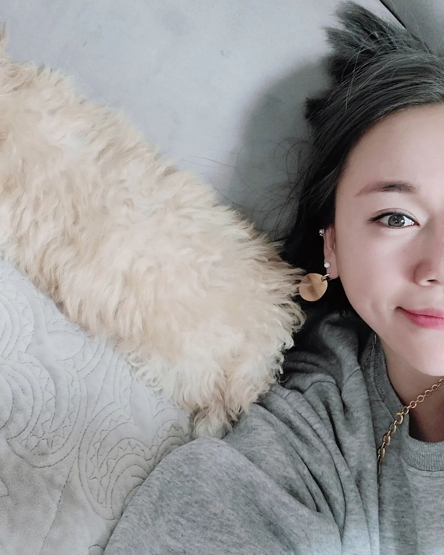 내 반쪽 😉😆😍#인형아님 #털복숭이