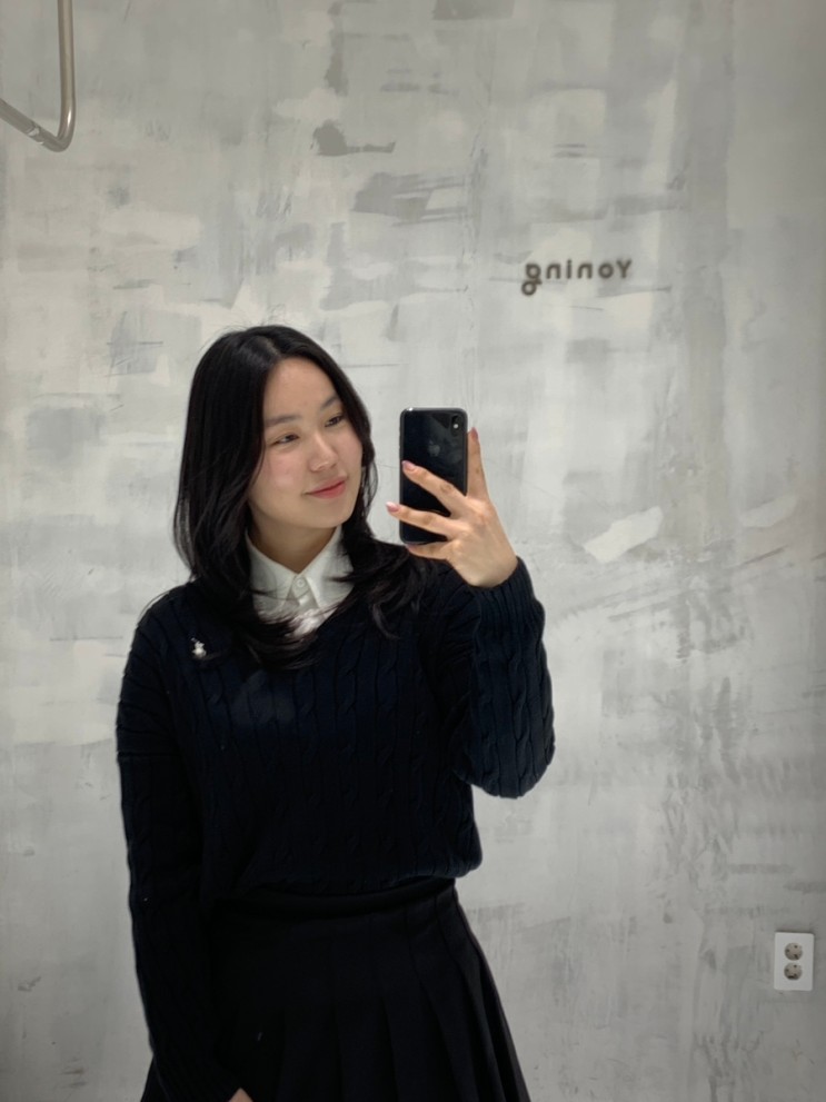 청담동미용실 요닝재유쌤 중단발레이어드컷